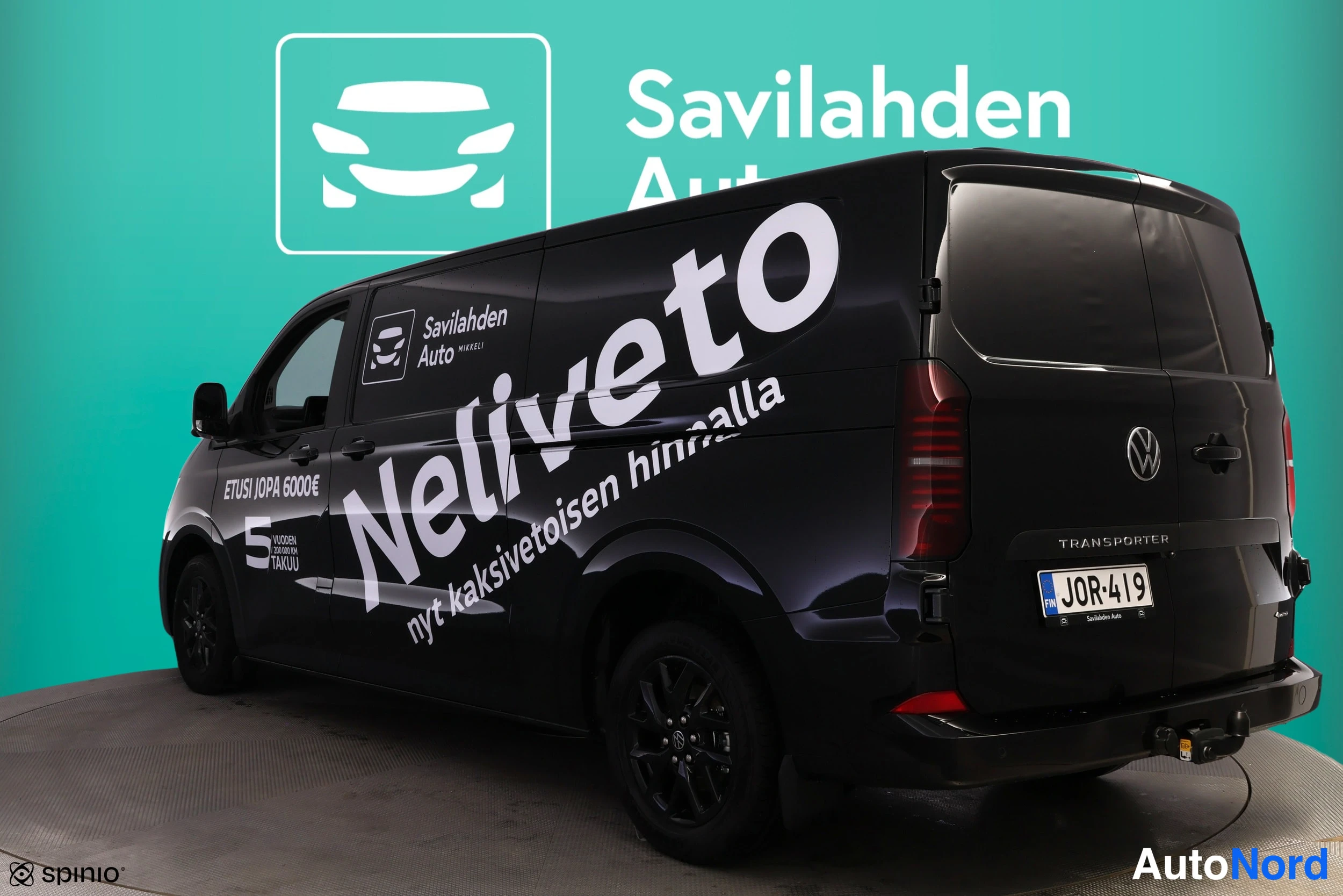Musta Volkswagen Transporter 2026, kuva 5