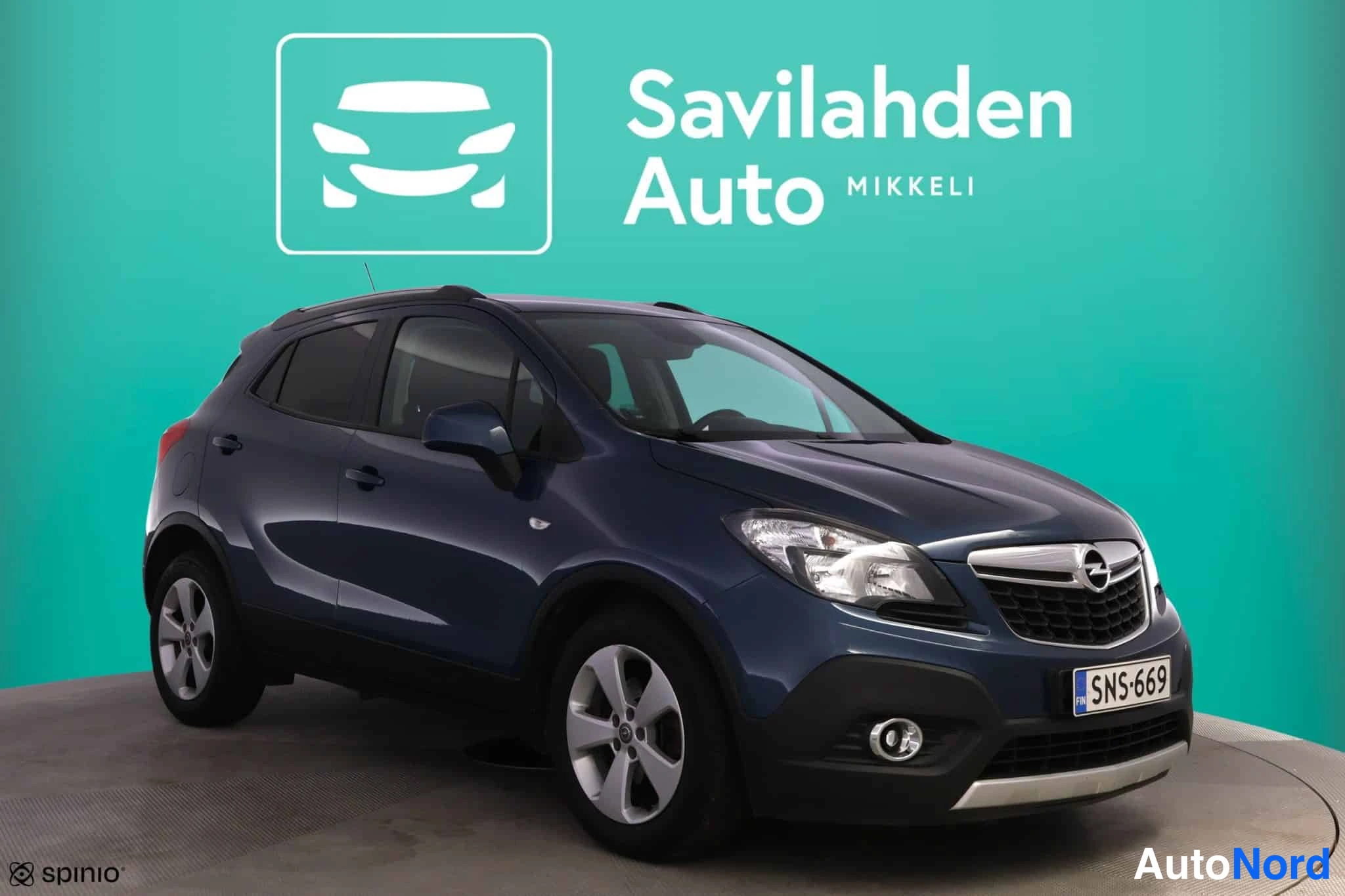Sininen Opel Mokka 2016, kuva 11