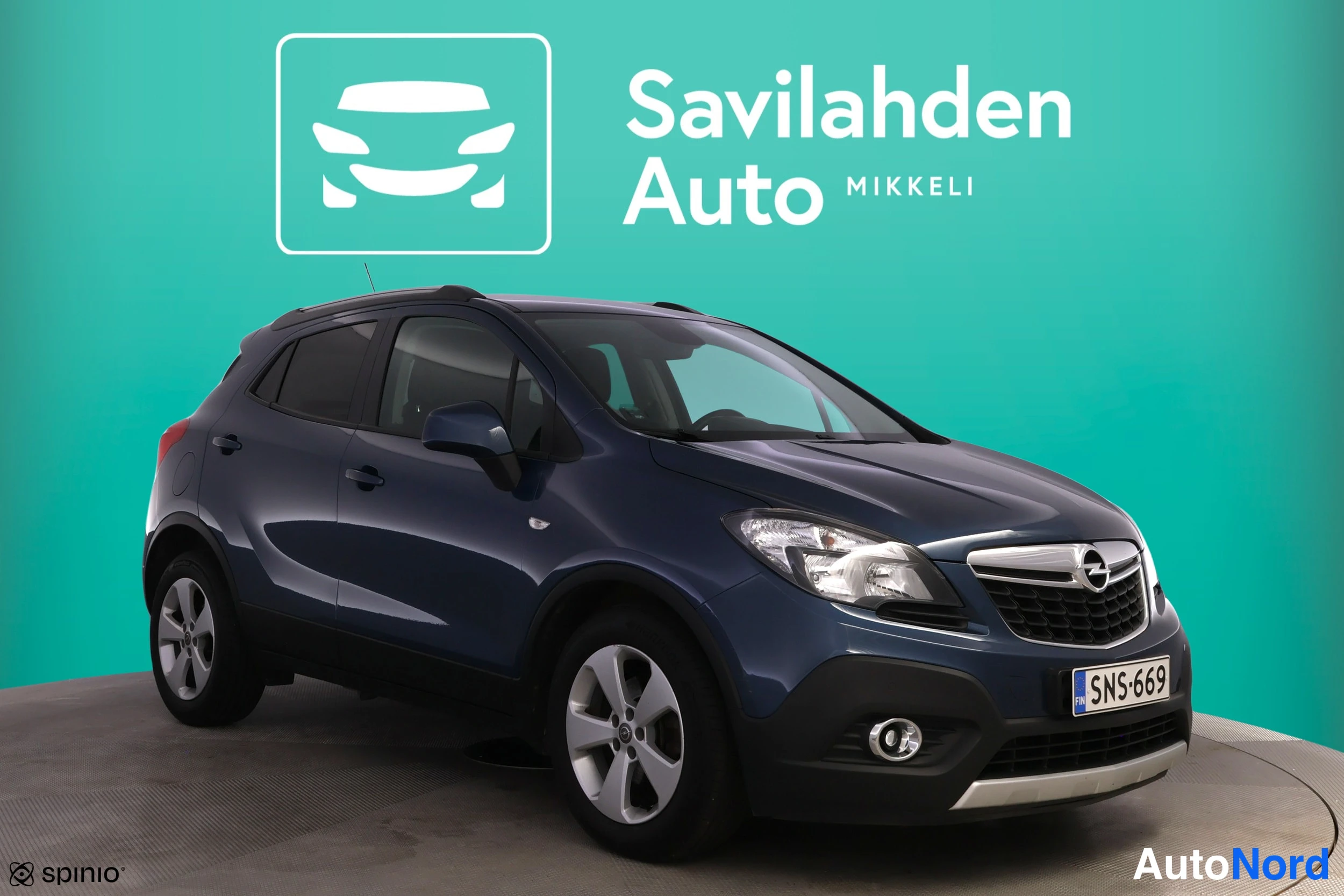 Sininen Opel Mokka 2016, kuva 12