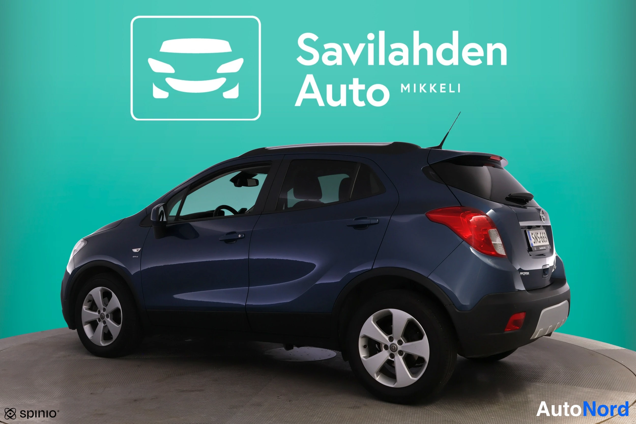 Sininen Opel Mokka 2016, kuva 3