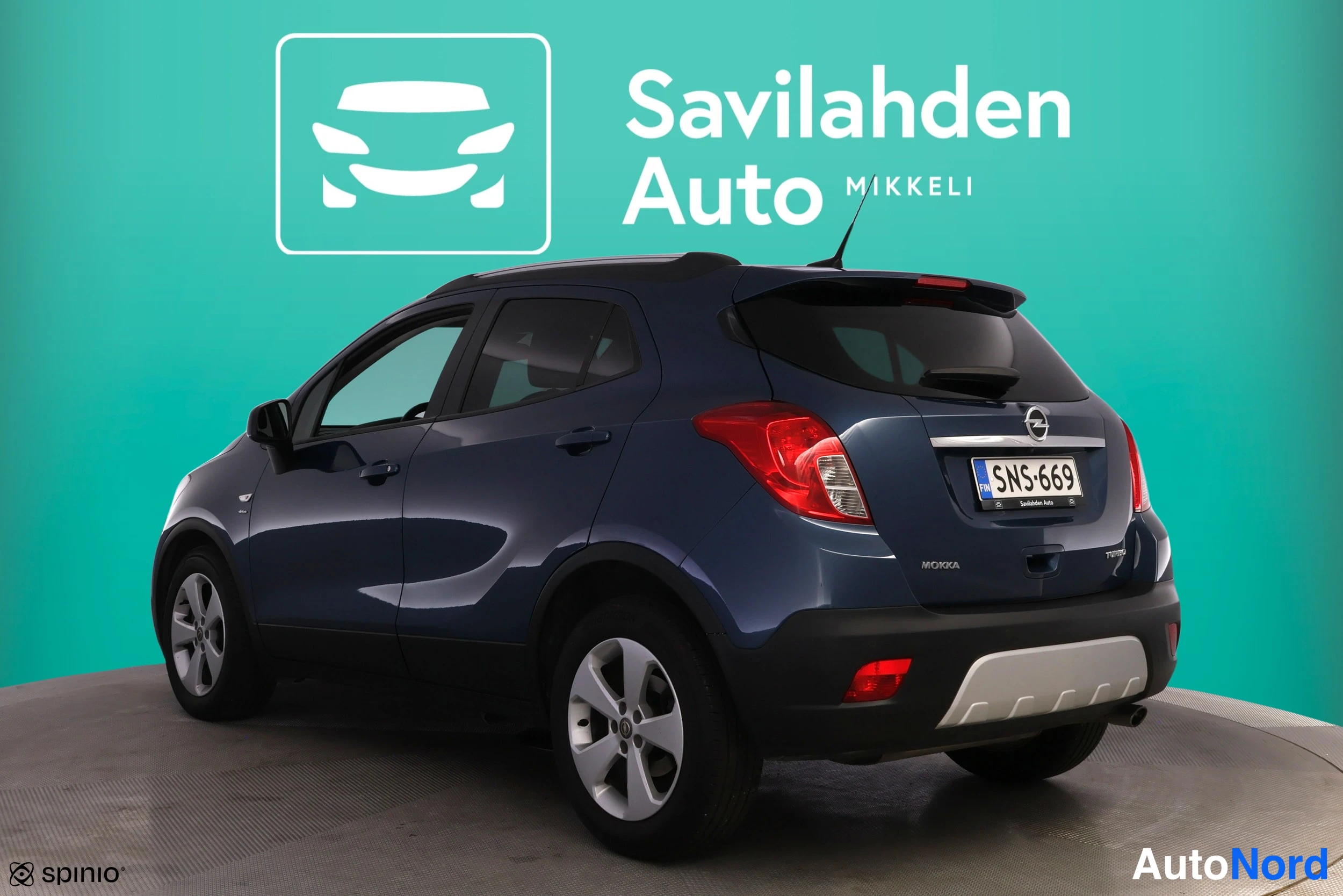 Sininen Opel Mokka 2016, kuva 5