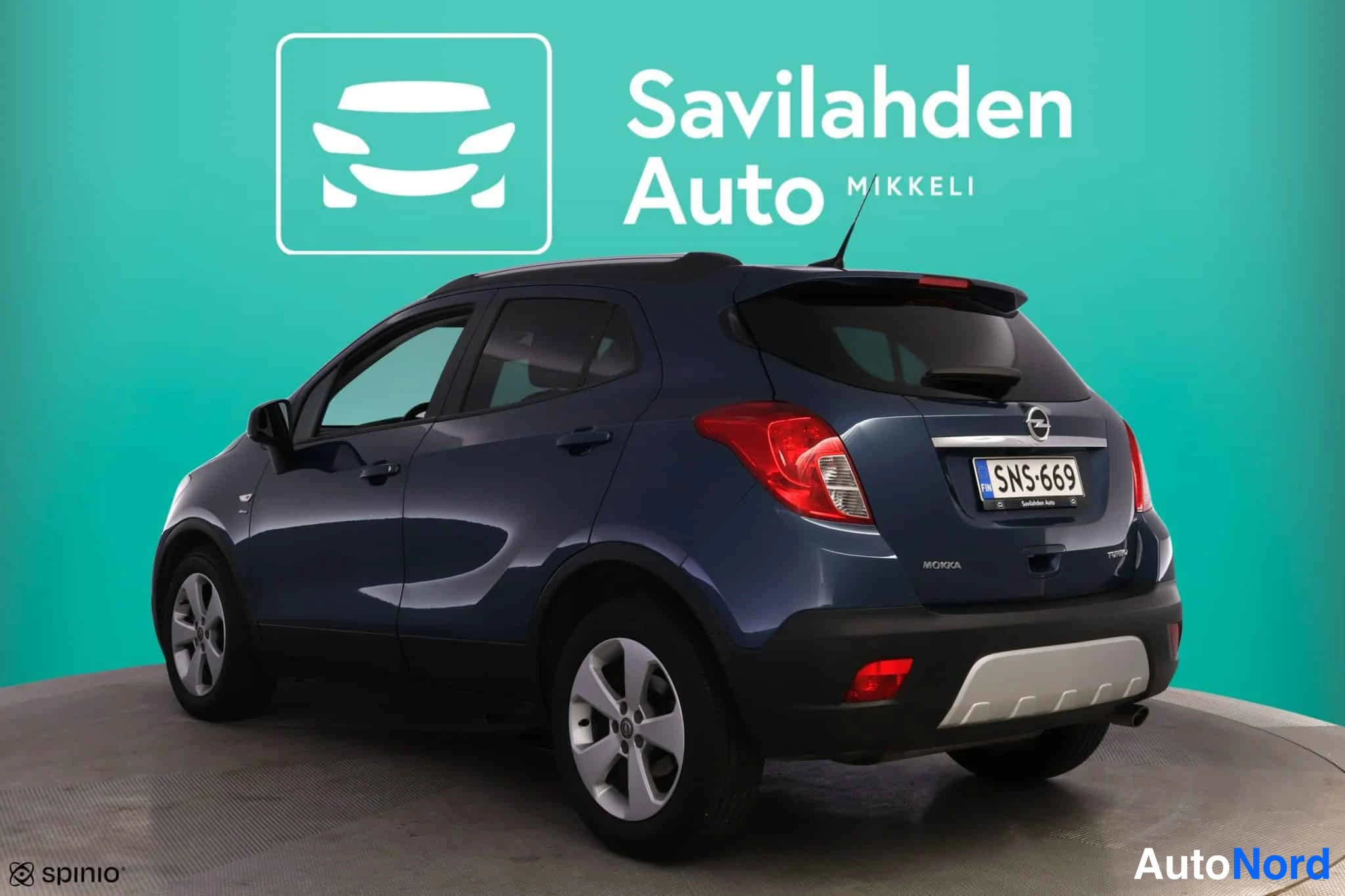 Sininen Opel Mokka 2016, kuva 6