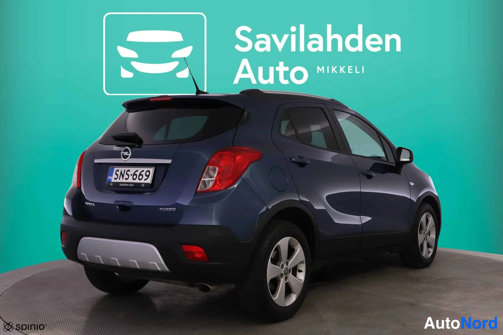 Sininen Opel Mokka 2016, kuva 8
