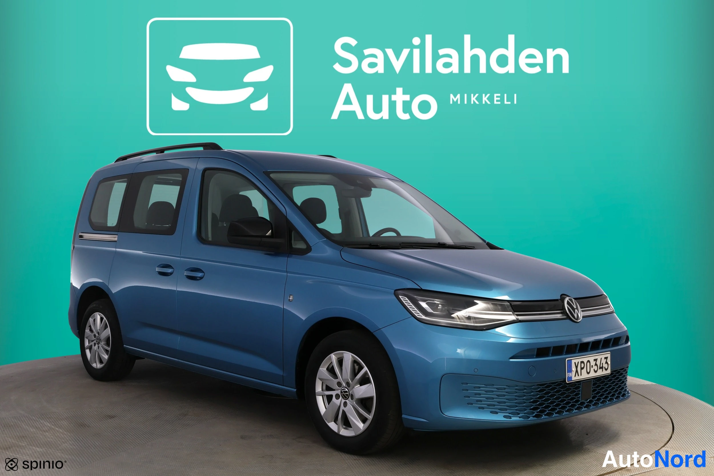 Sininen Volkswagen Caddy 2021, kuva 11