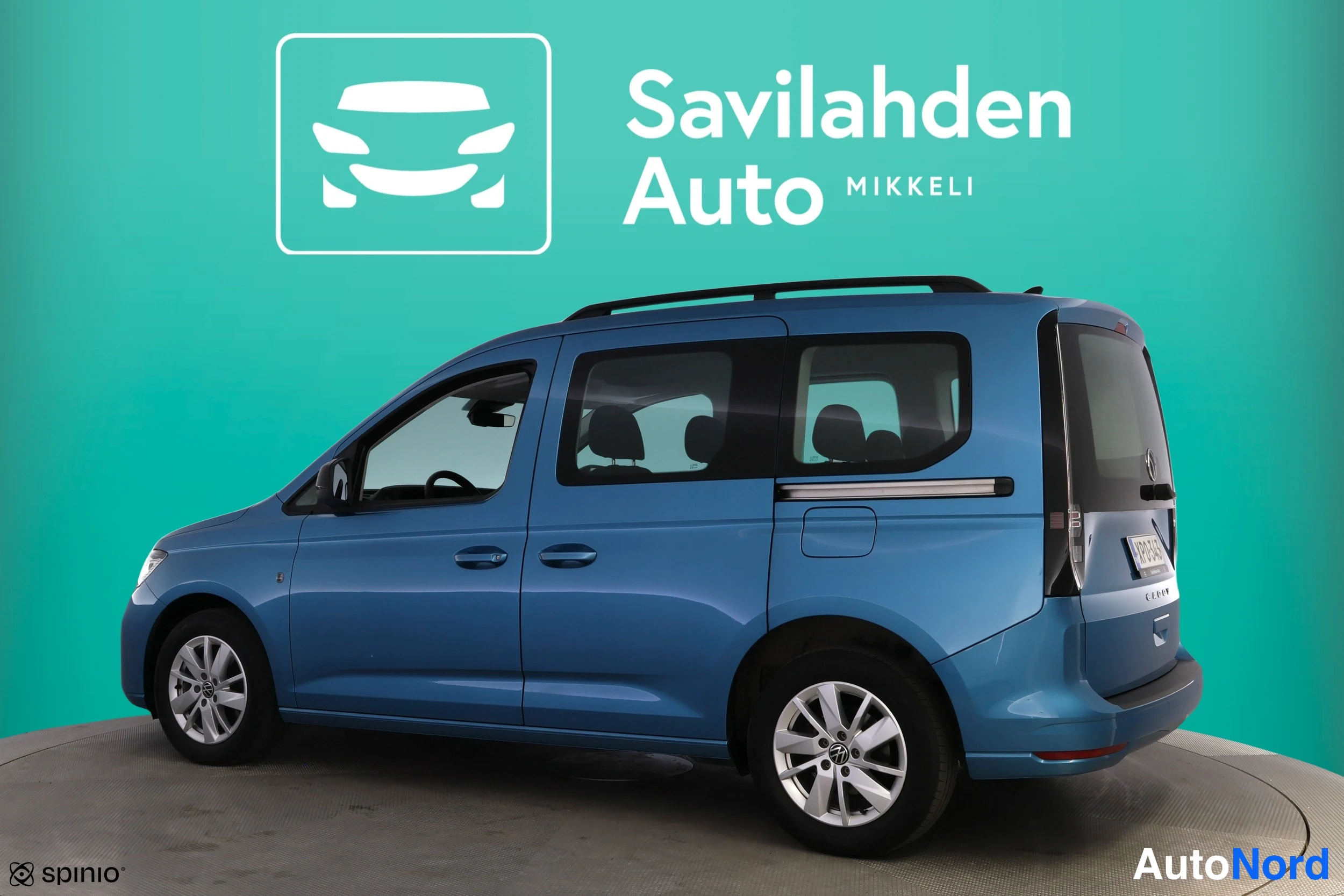 Sininen Volkswagen Caddy 2021, kuva 3
