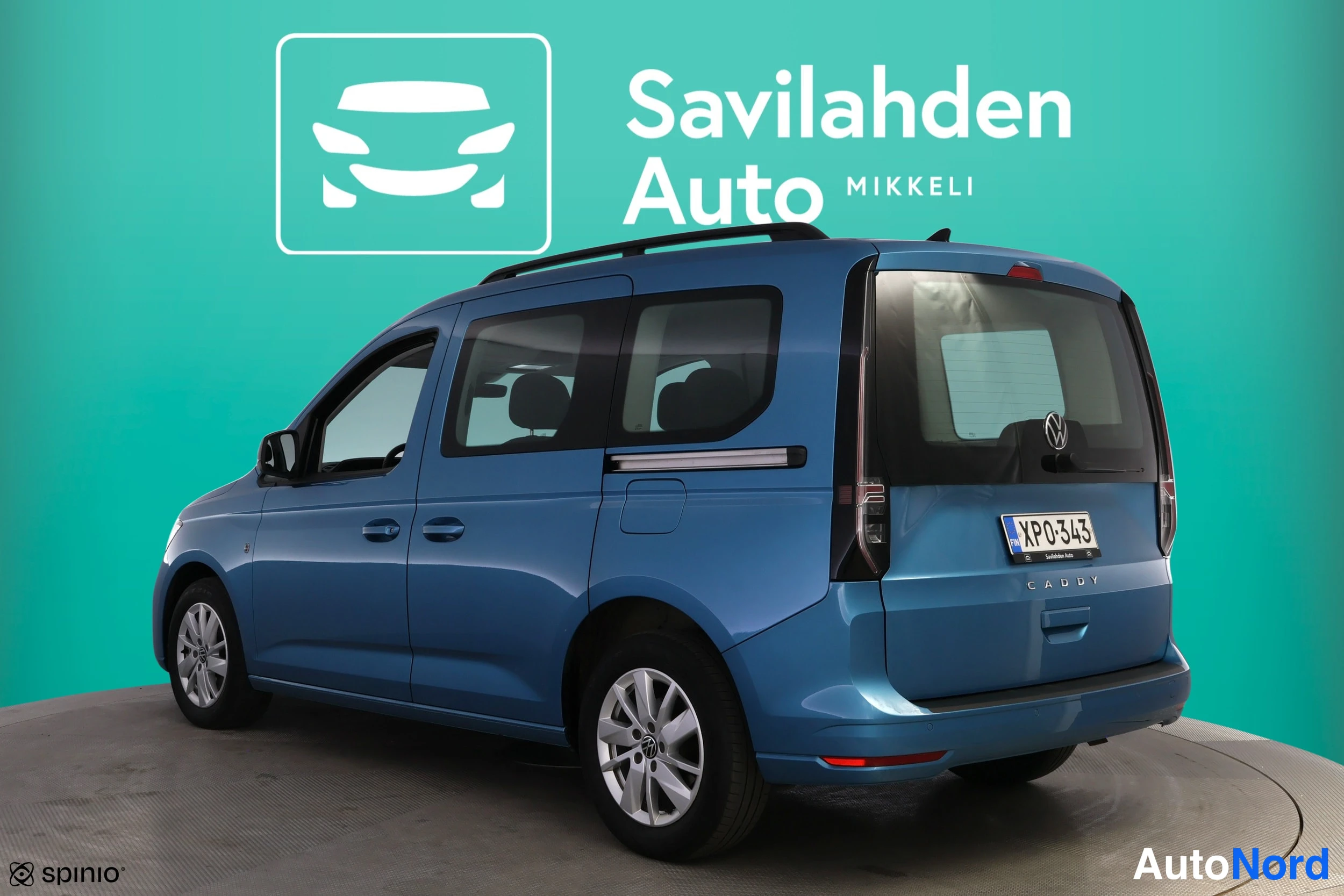 Sininen Volkswagen Caddy 2021, kuva 5