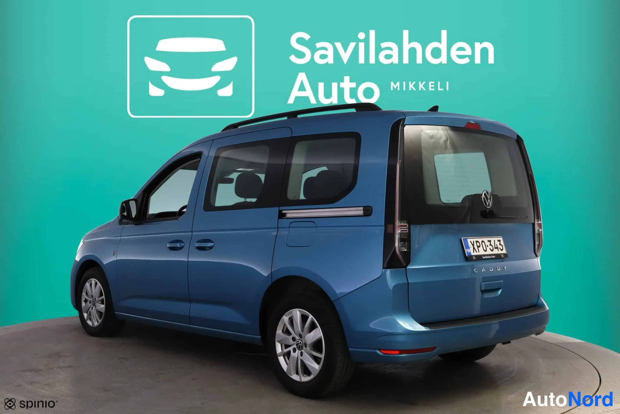 Sininen Volkswagen Caddy 2021, kuva 6
