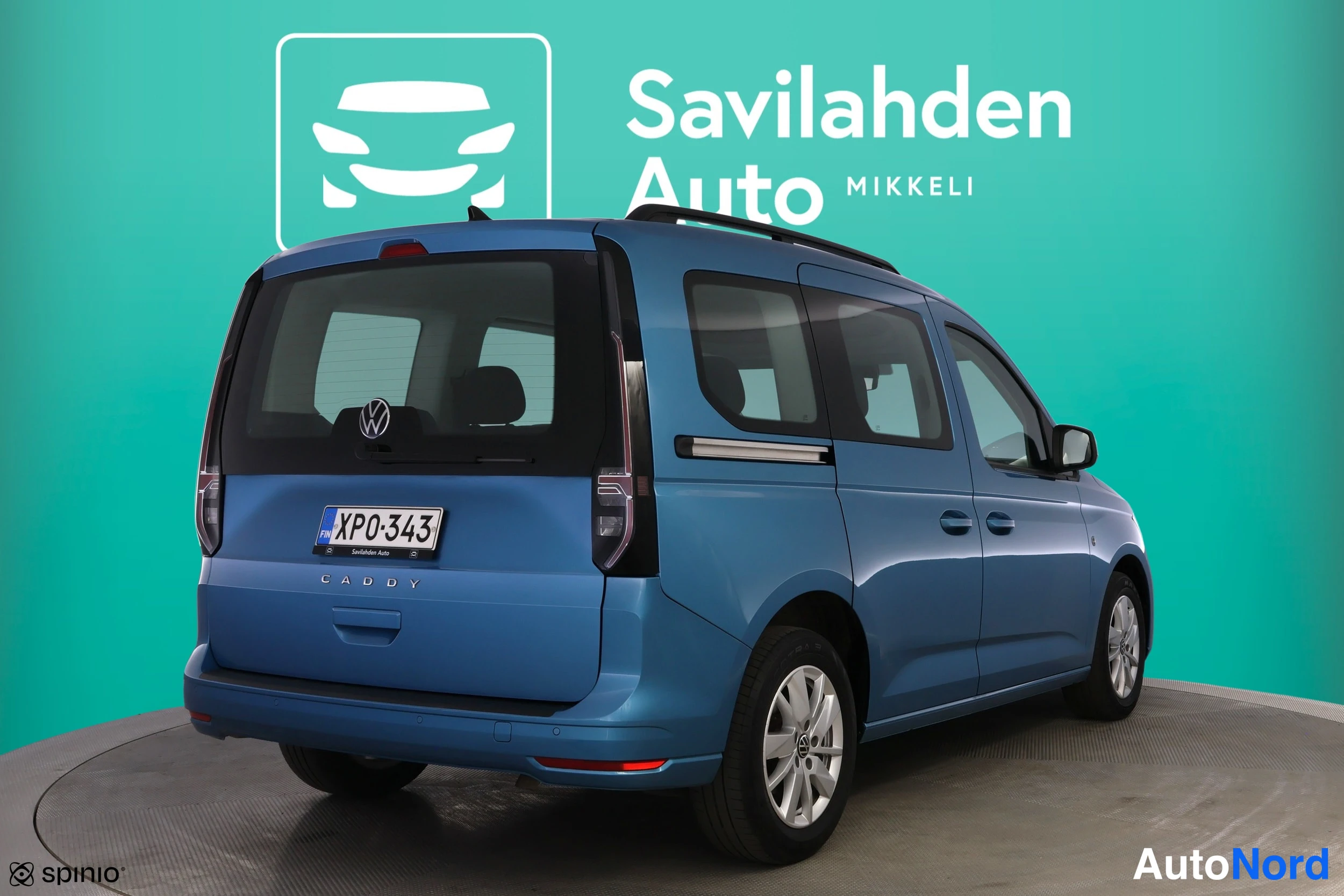 Sininen Volkswagen Caddy 2021, kuva 7