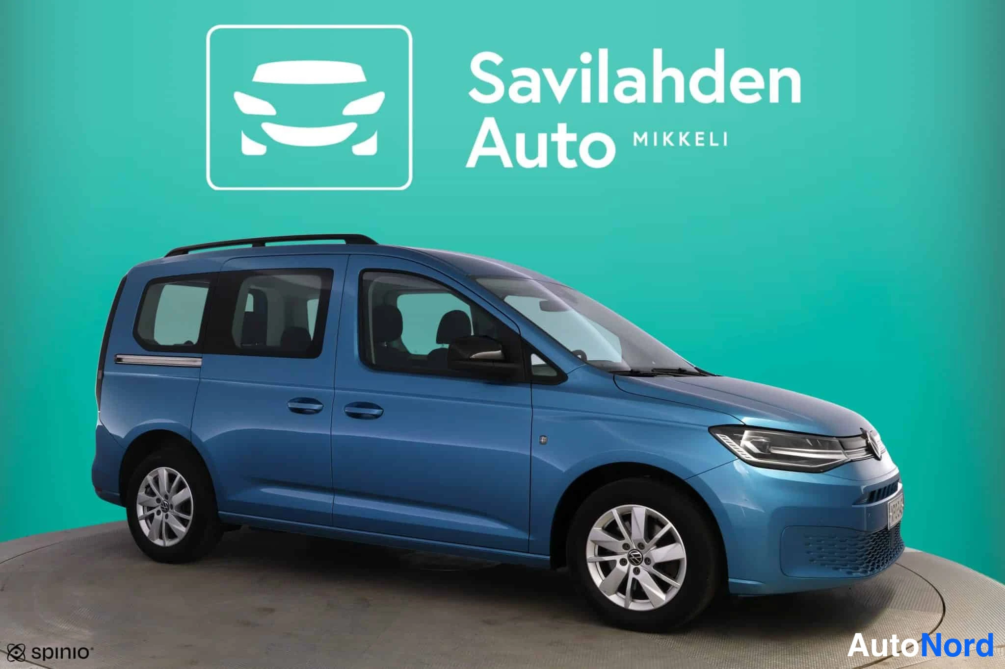 Sininen Volkswagen Caddy 2021, kuva 10