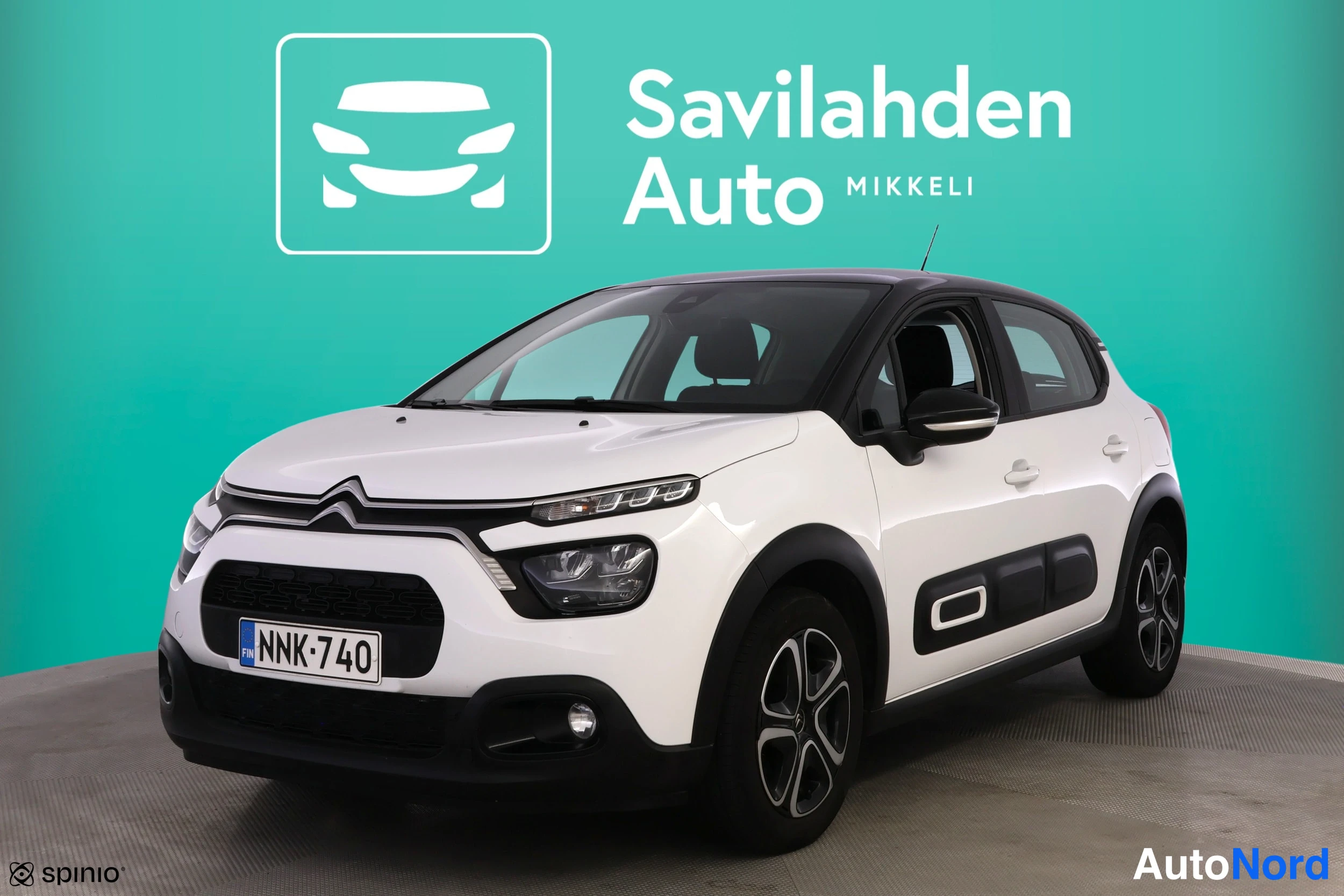 Valkoinen Citroen C3 2023, kuva 2