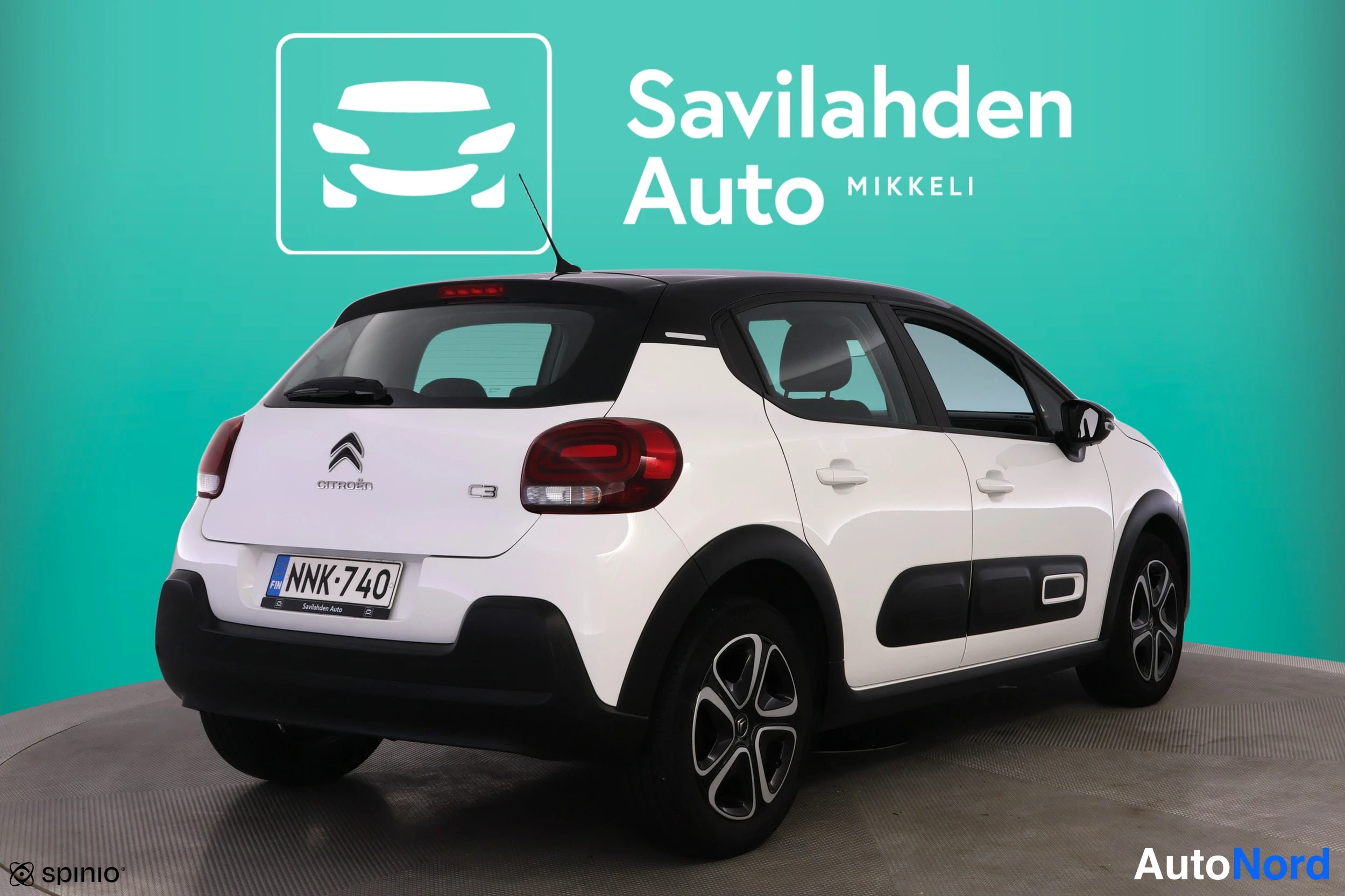 Valkoinen Citroen C3 2023, kuva 8