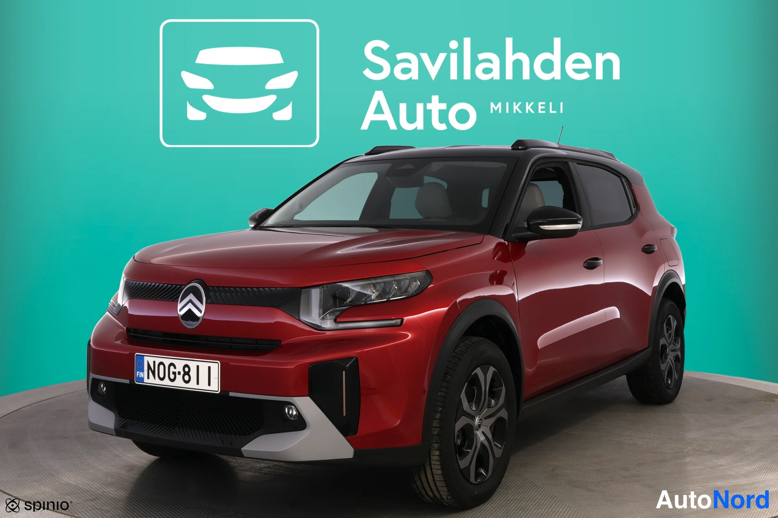 Punainen Citroen e-C3 Aircross 2026, kuva 2