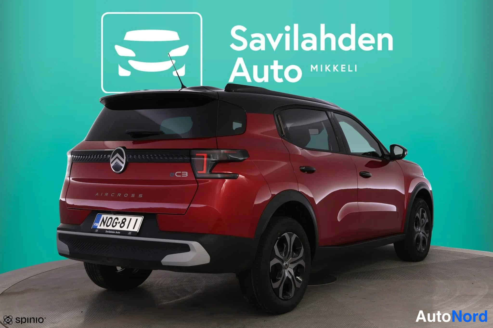 Punainen Citroen e-C3 Aircross 2026, kuva 7