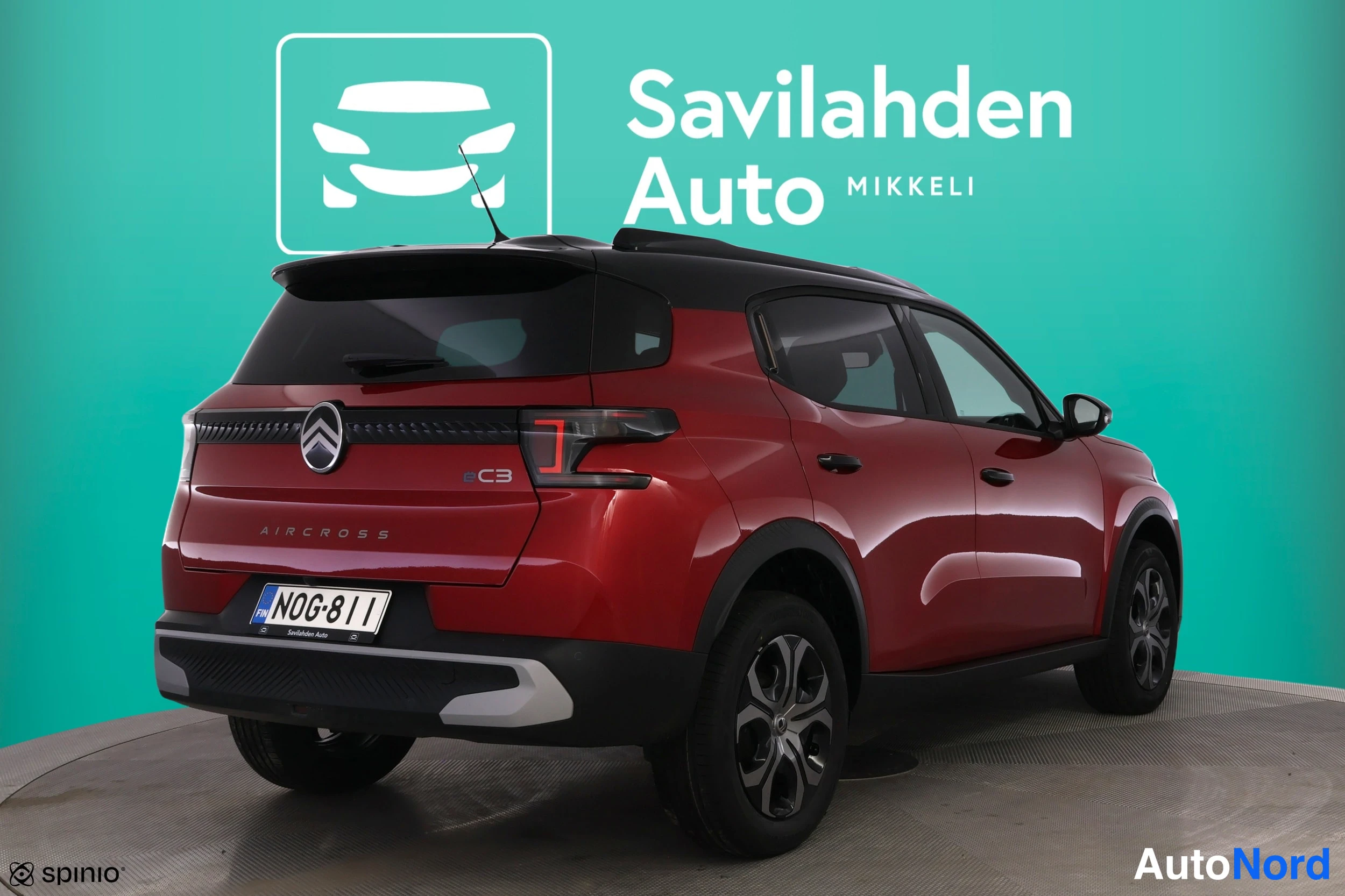 Punainen Citroen e-C3 Aircross 2026, kuva 8