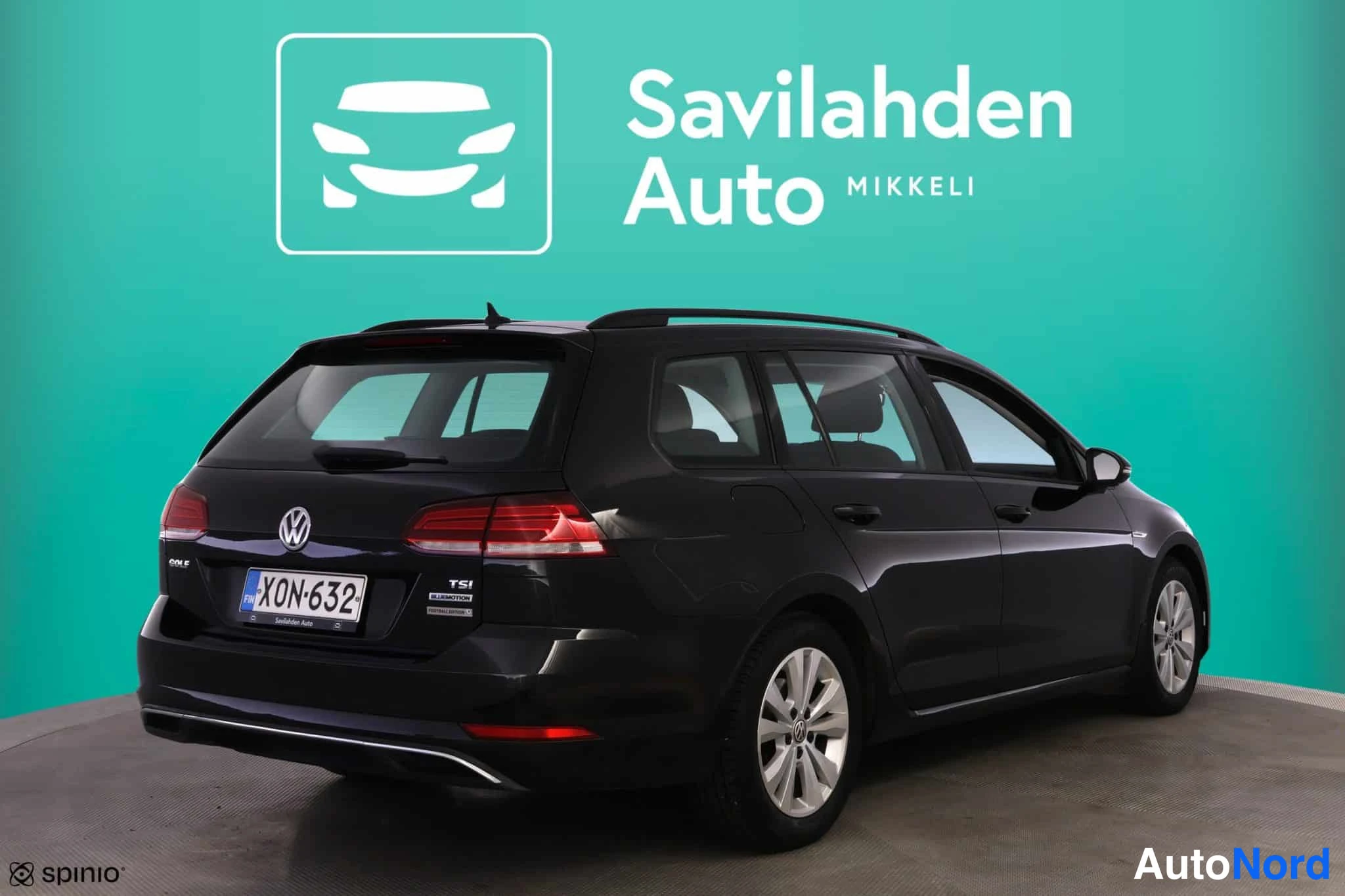 Svart Volkswagen Golf 2018, bild 7