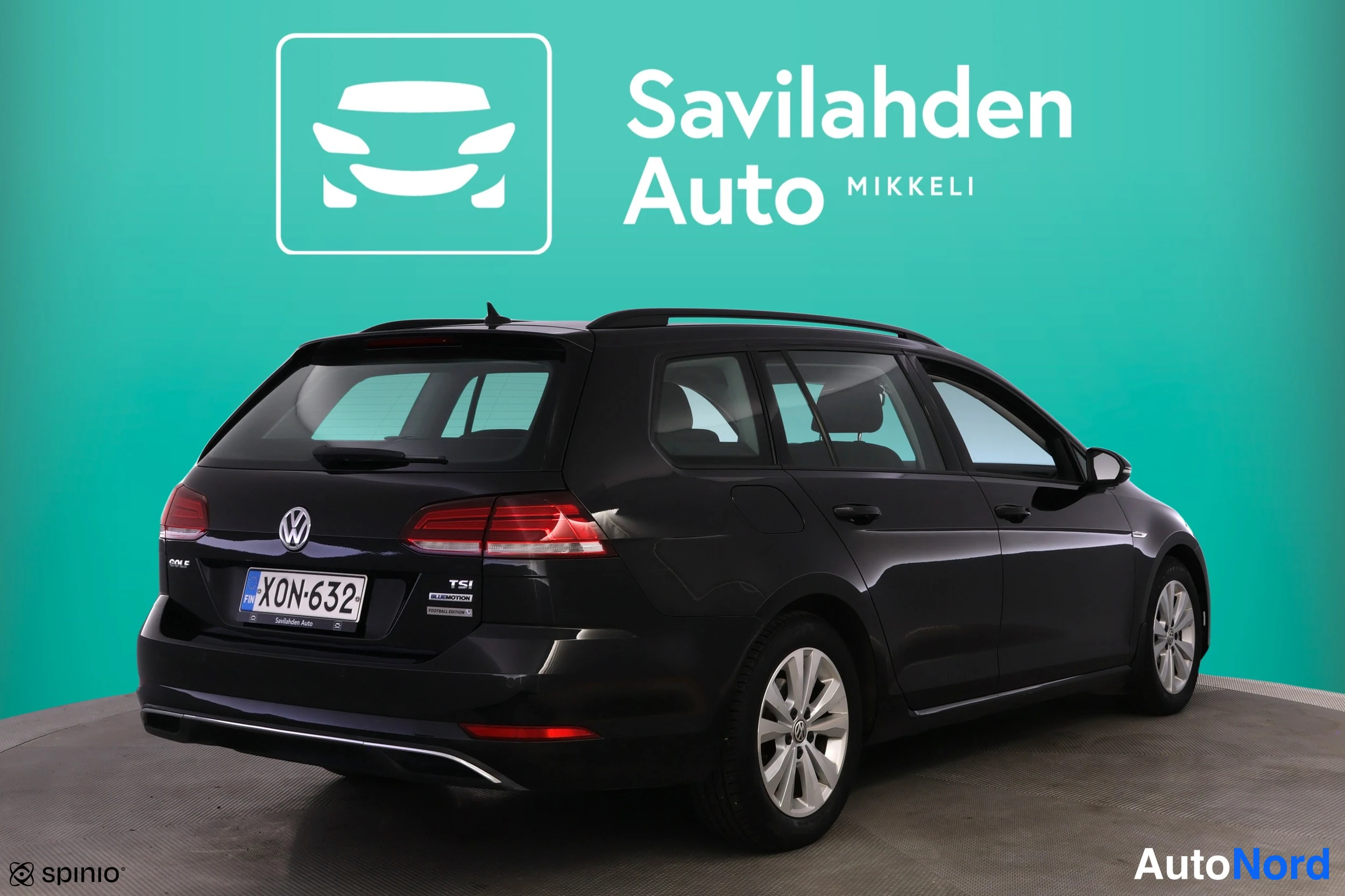 Svart Volkswagen Golf 2018, bild 8