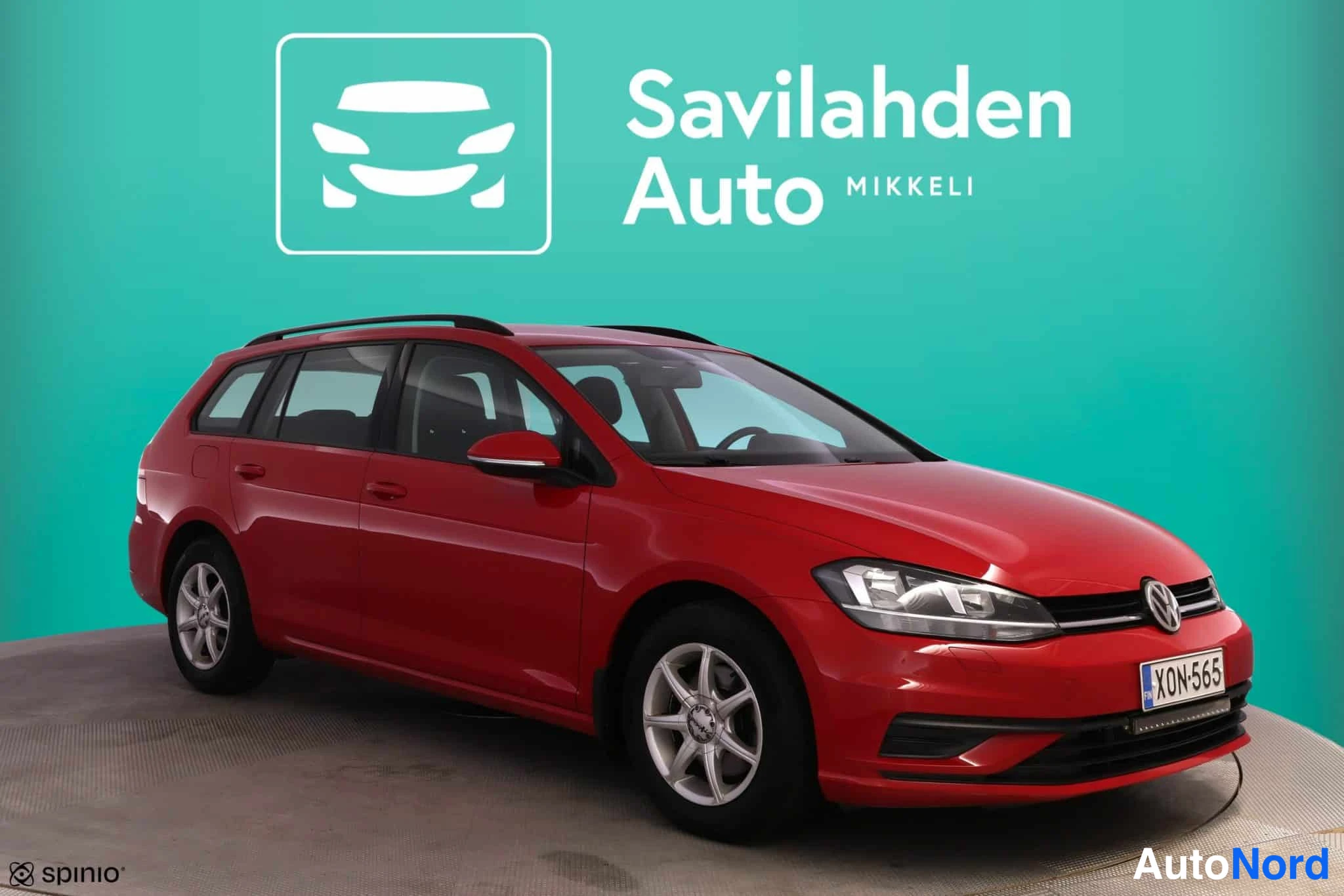 Punainen Volkswagen Golf 2018, kuva 11
