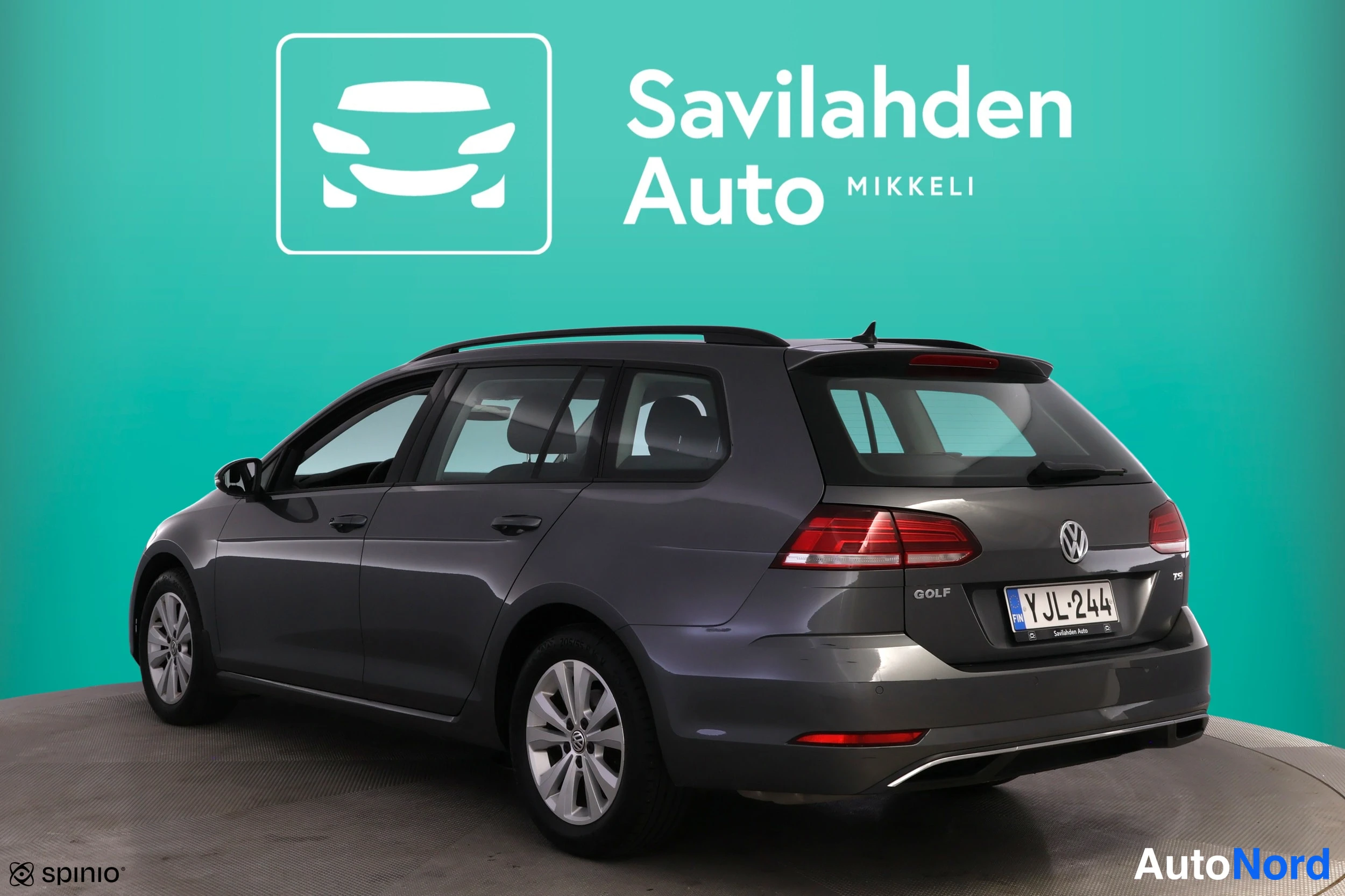 Grå Volkswagen Golf 2017, bild 6