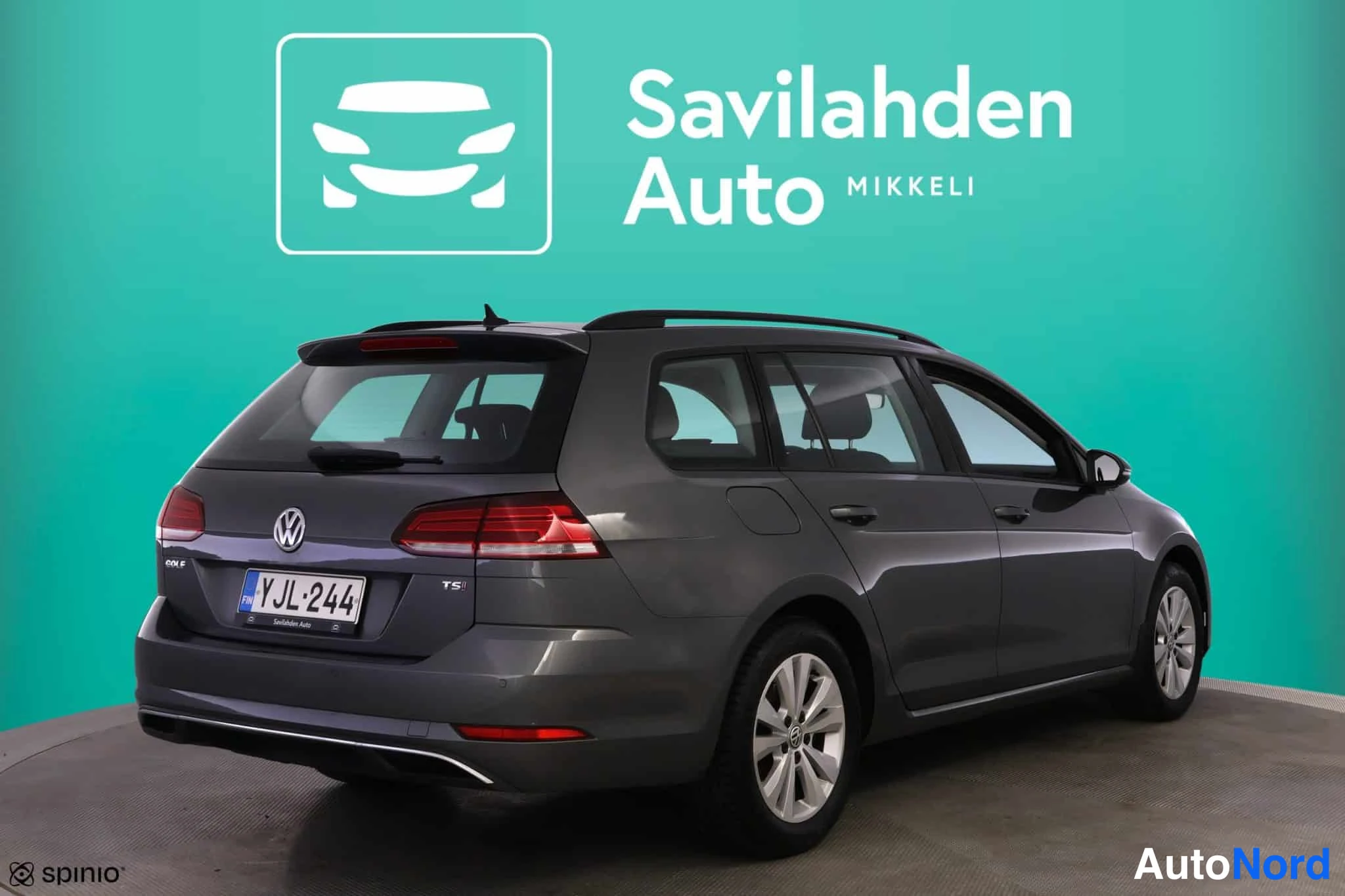 Grå Volkswagen Golf 2017, bild 7