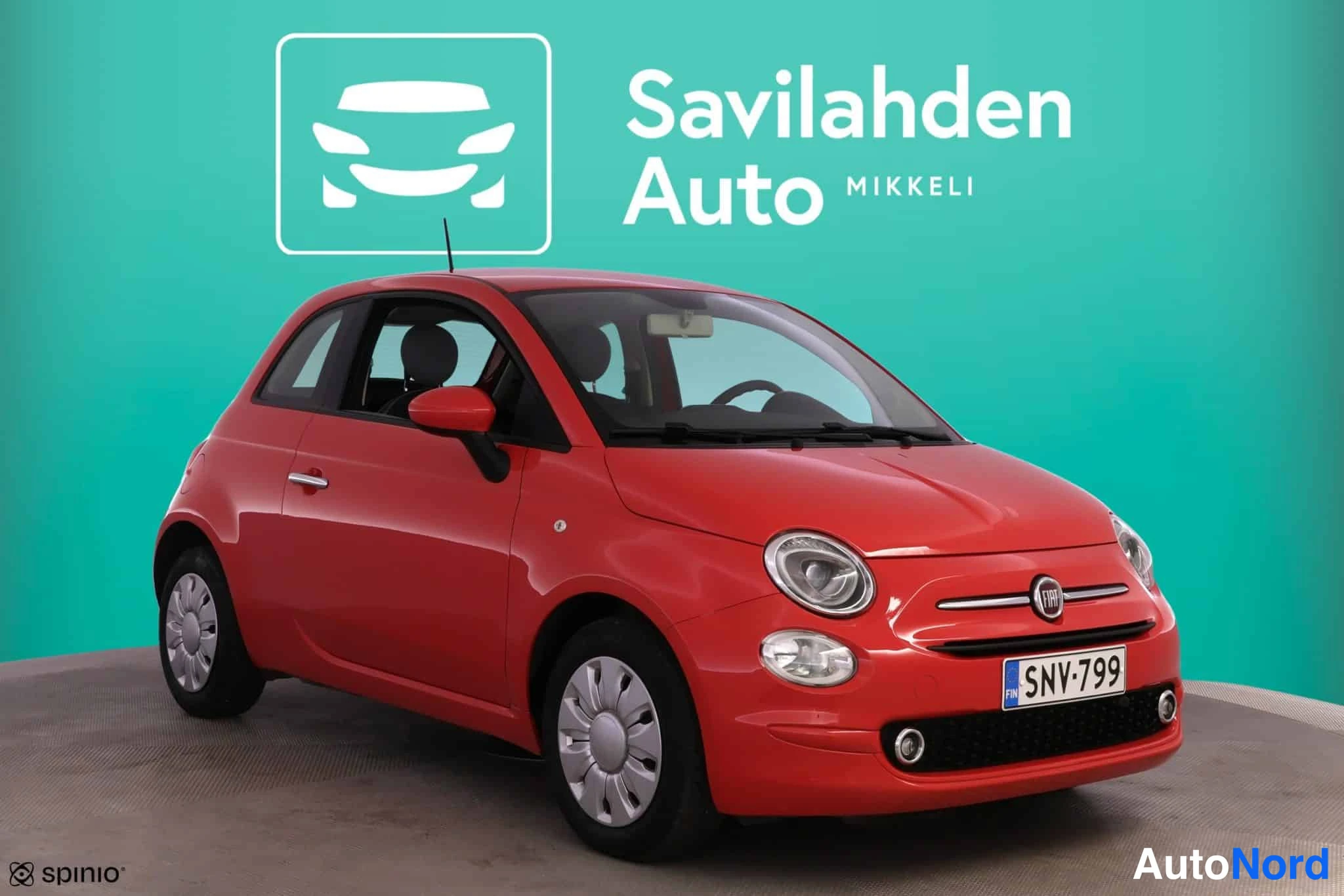 Punainen Fiat 500 2017, kuva 11