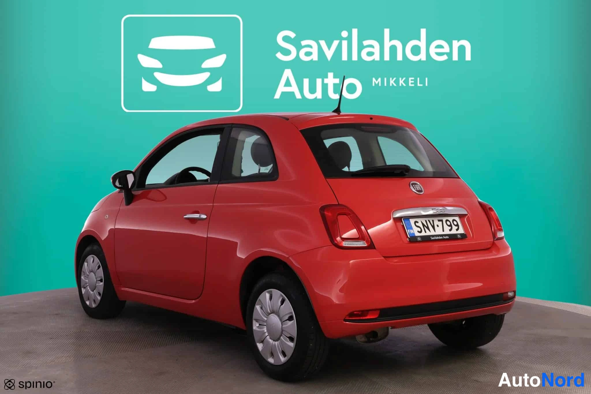 Punainen Fiat 500 2017, kuva 6