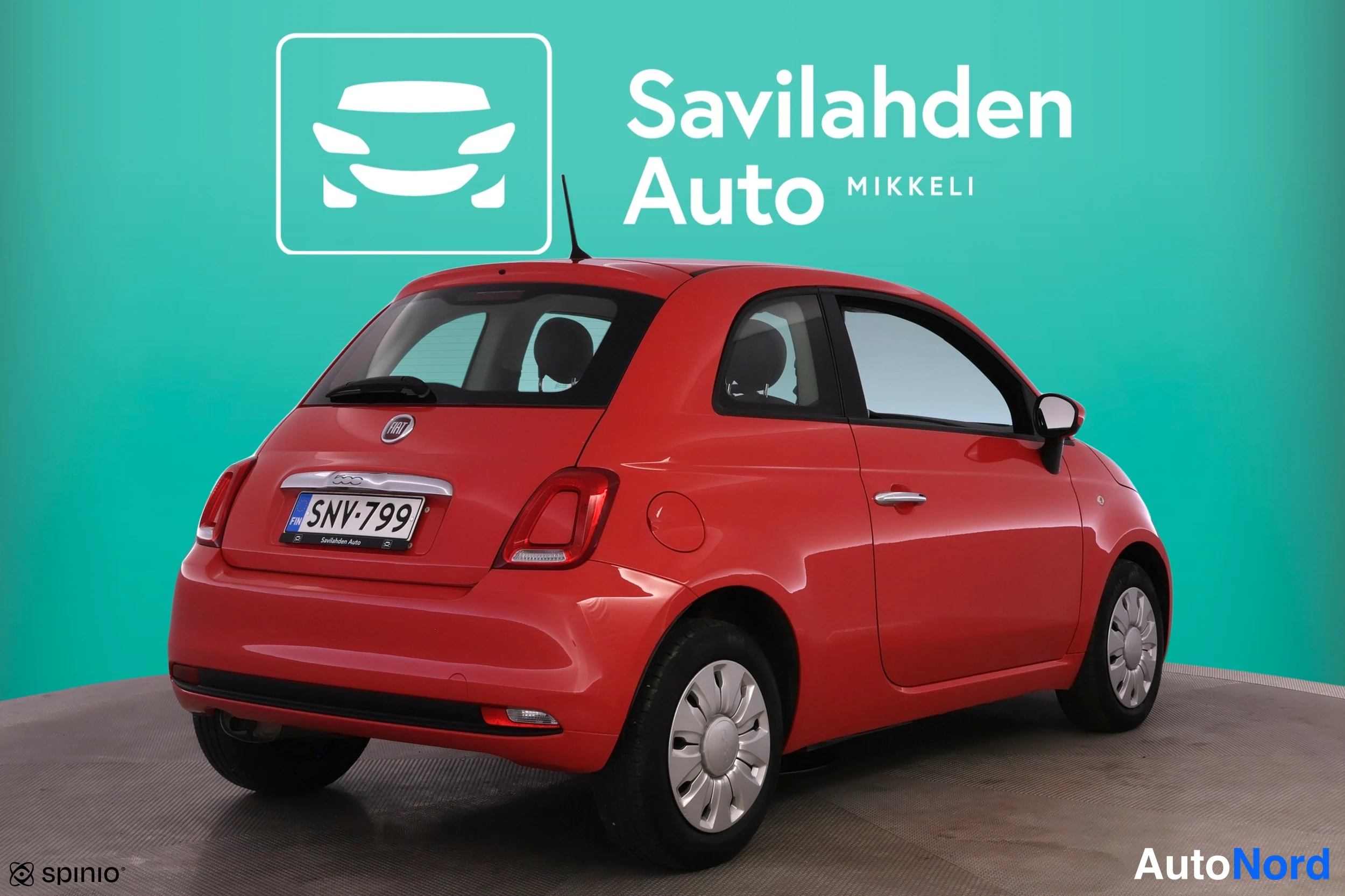 Punainen Fiat 500 2017, kuva 7