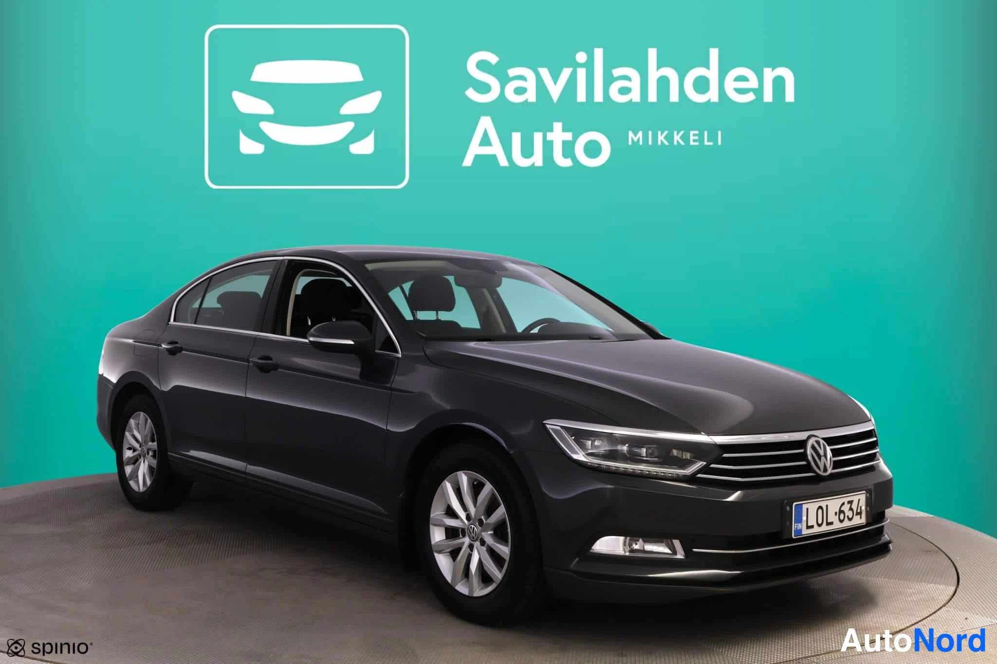 Harmaa Volkswagen Passat 2018, kuva 11