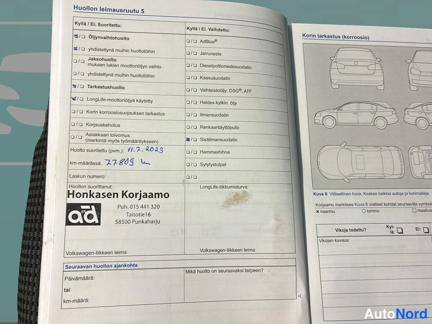 Ruskea Volkswagen Passat 2012, kuva 19