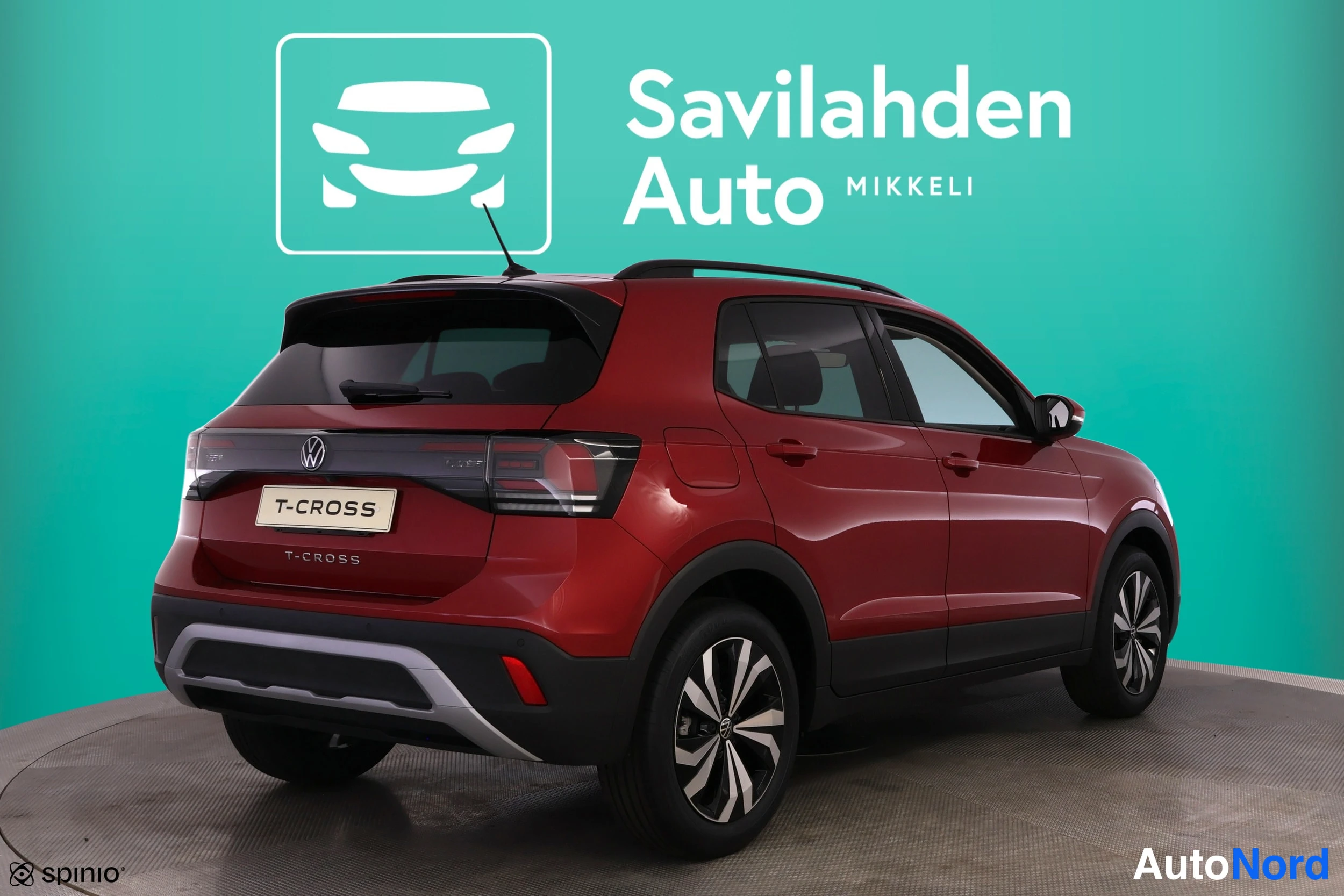 Punainen Volkswagen T-Cross 2026, kuva 8