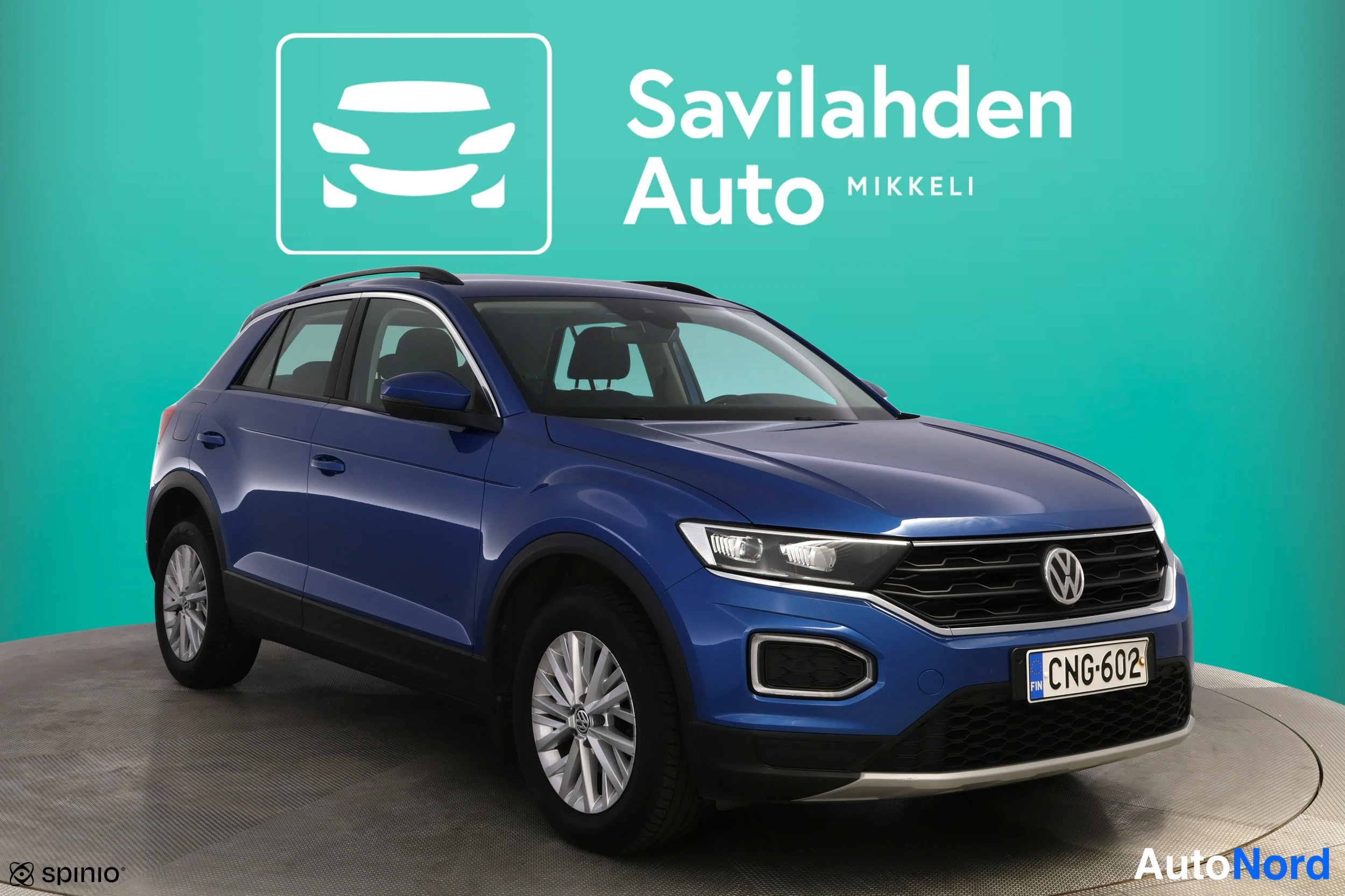 Sininen Volkswagen T-Roc 2019, kuva 12
