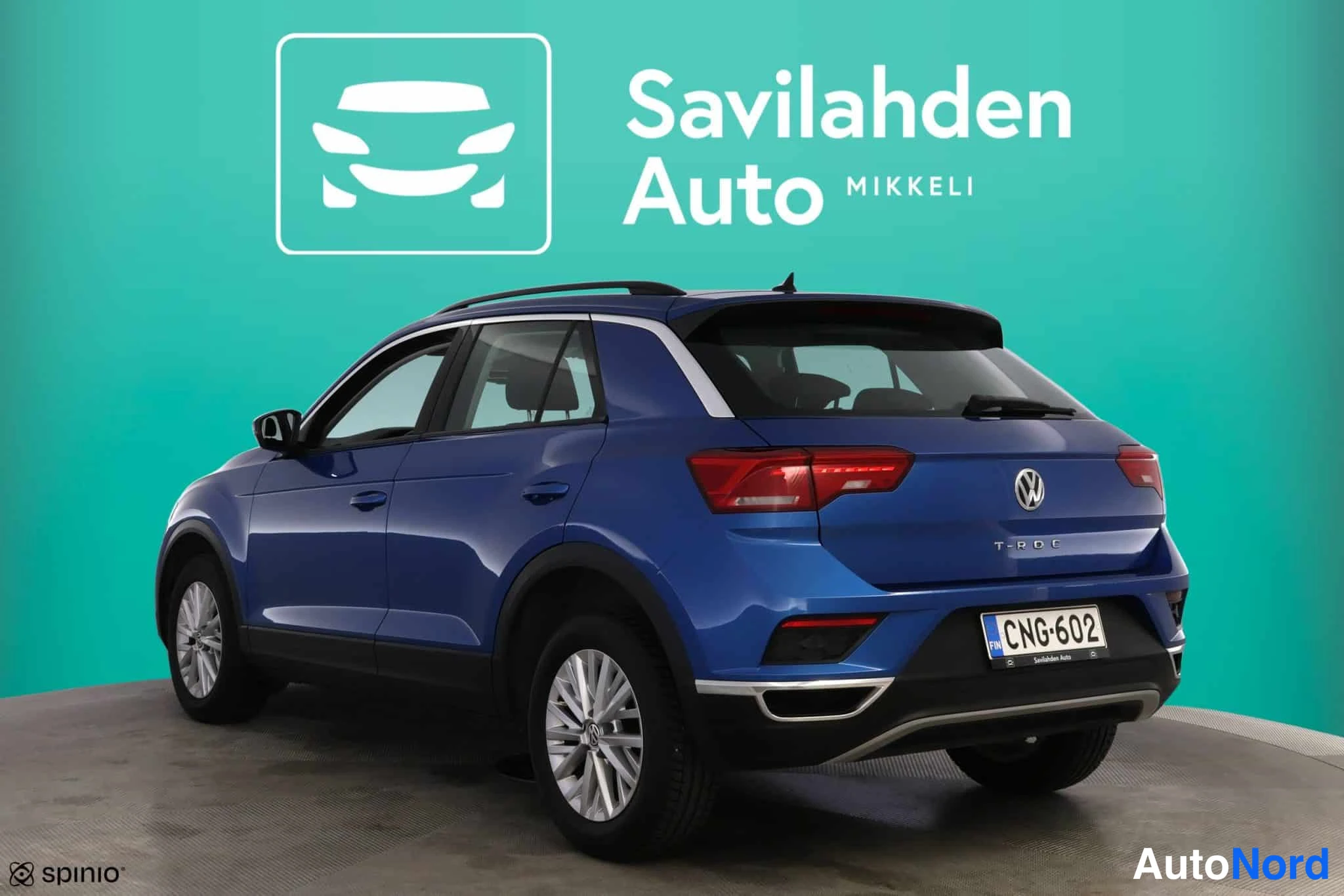 Sininen Volkswagen T-Roc 2019, kuva 5
