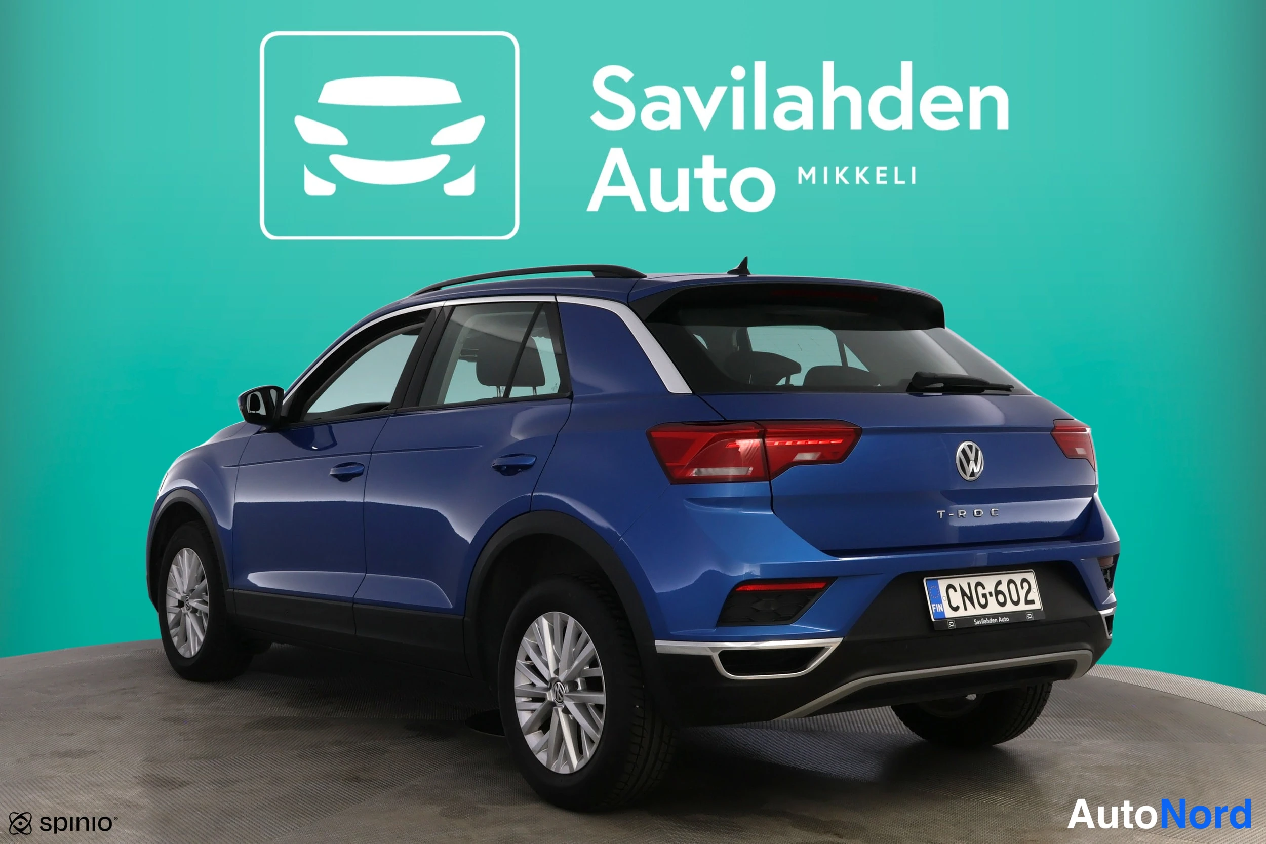 Sininen Volkswagen T-Roc 2019, kuva 6