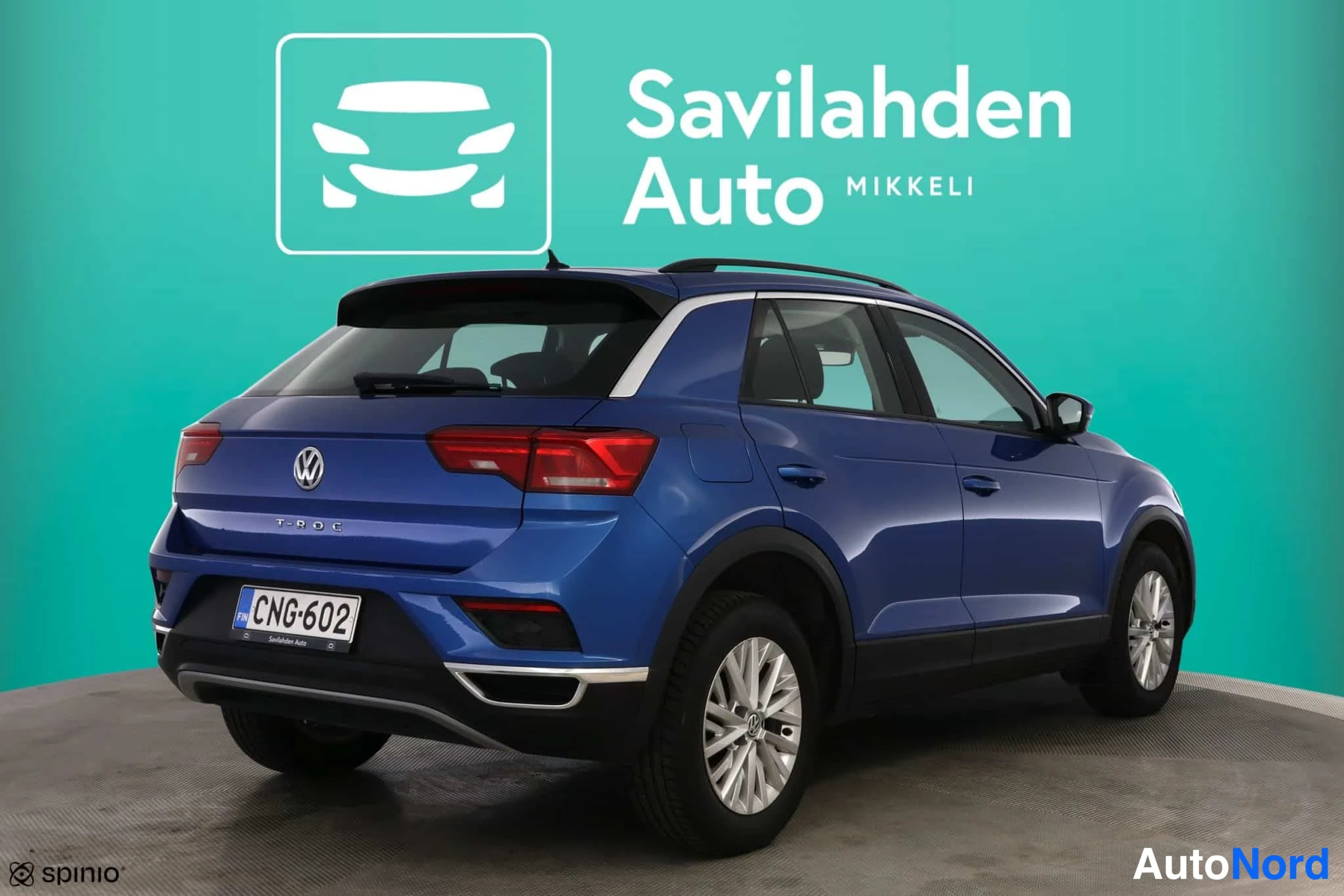 Sininen Volkswagen T-Roc 2019, kuva 7