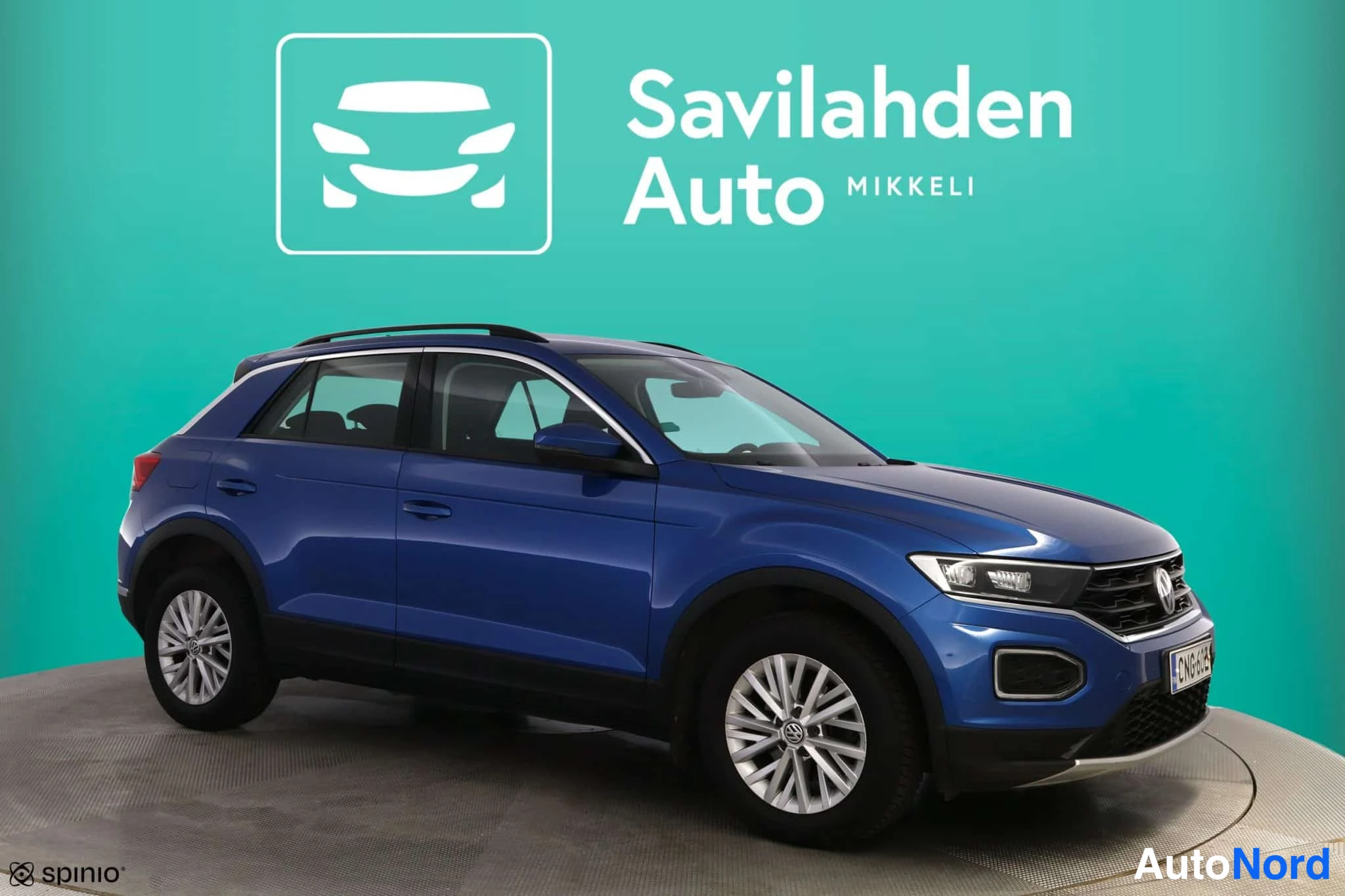 Sininen Volkswagen T-Roc 2019, kuva 9