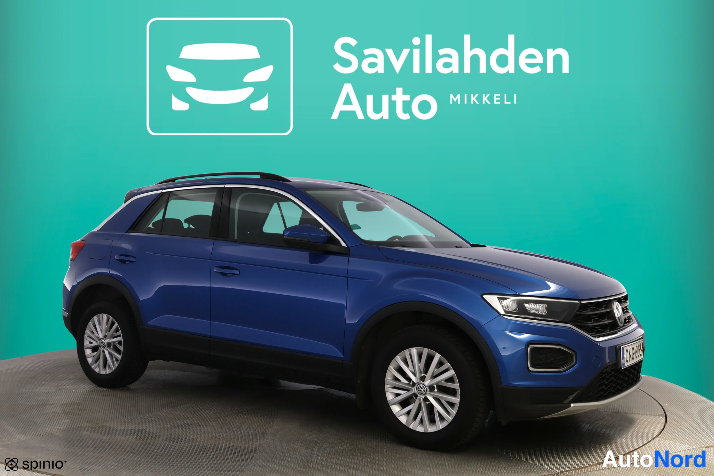 Sininen Volkswagen T-Roc 2019, kuva 10
