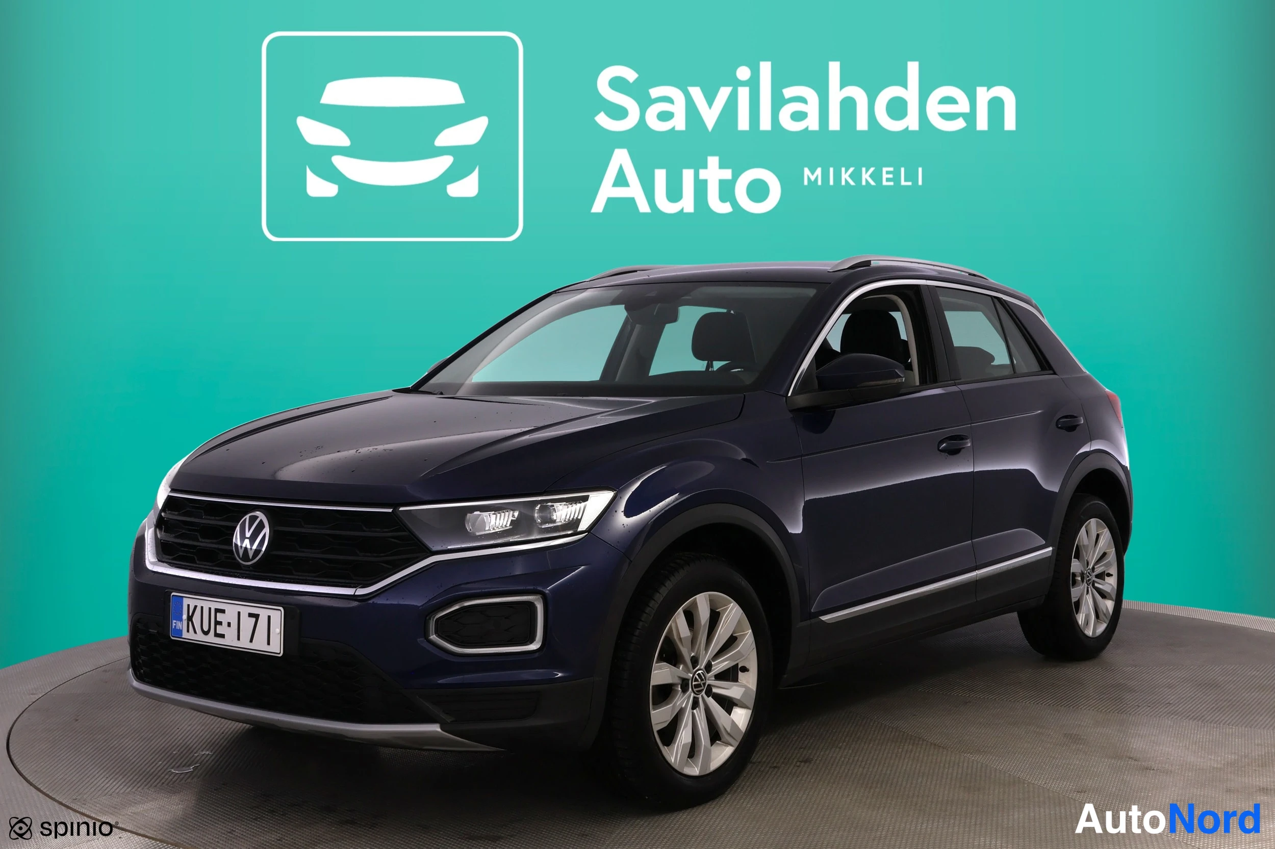 Sininen Volkswagen T-Roc 2022, kuva 2
