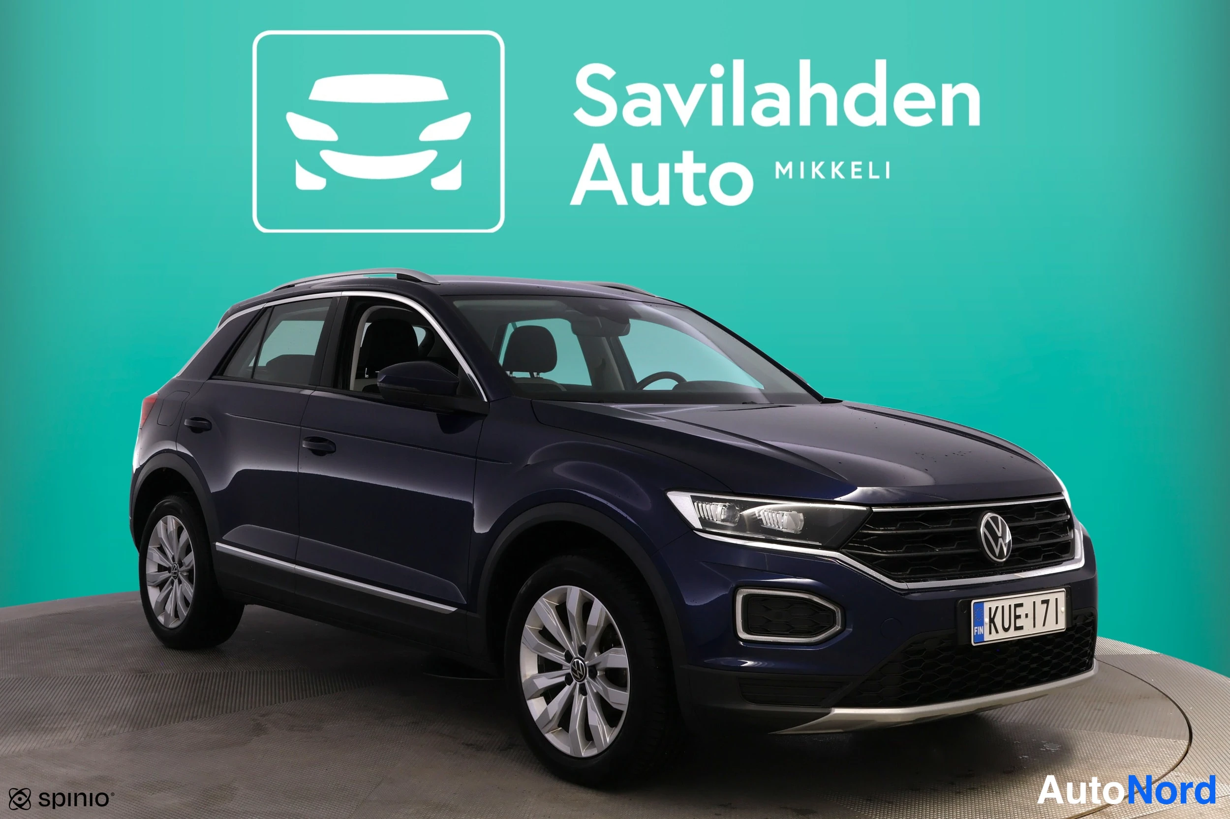 Sininen Volkswagen T-Roc 2022, kuva 12