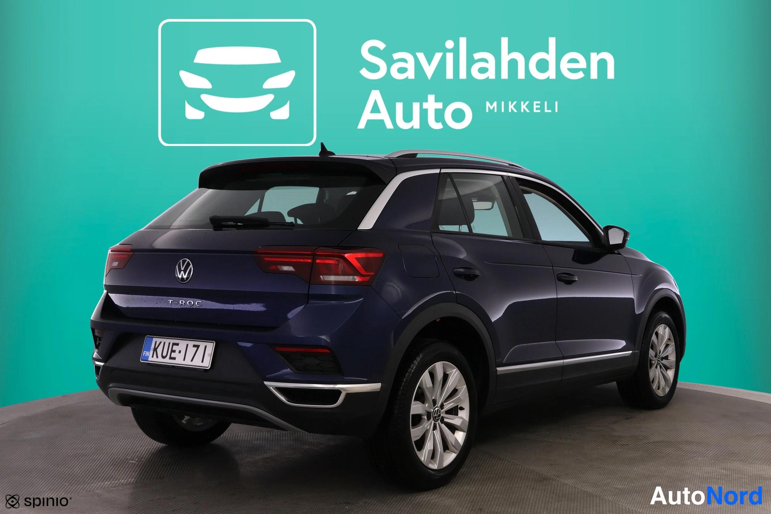 Sininen Volkswagen T-Roc 2022, kuva 7
