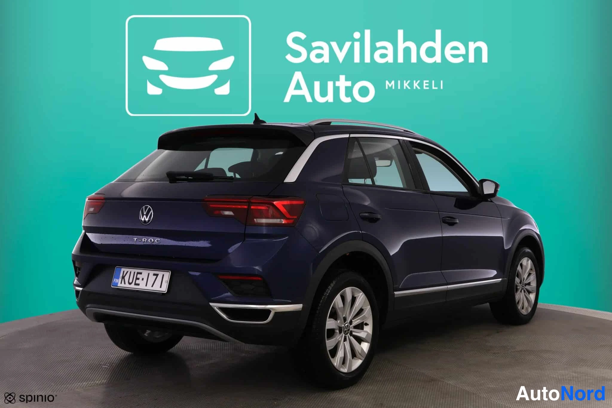 Sininen Volkswagen T-Roc 2022, kuva 8