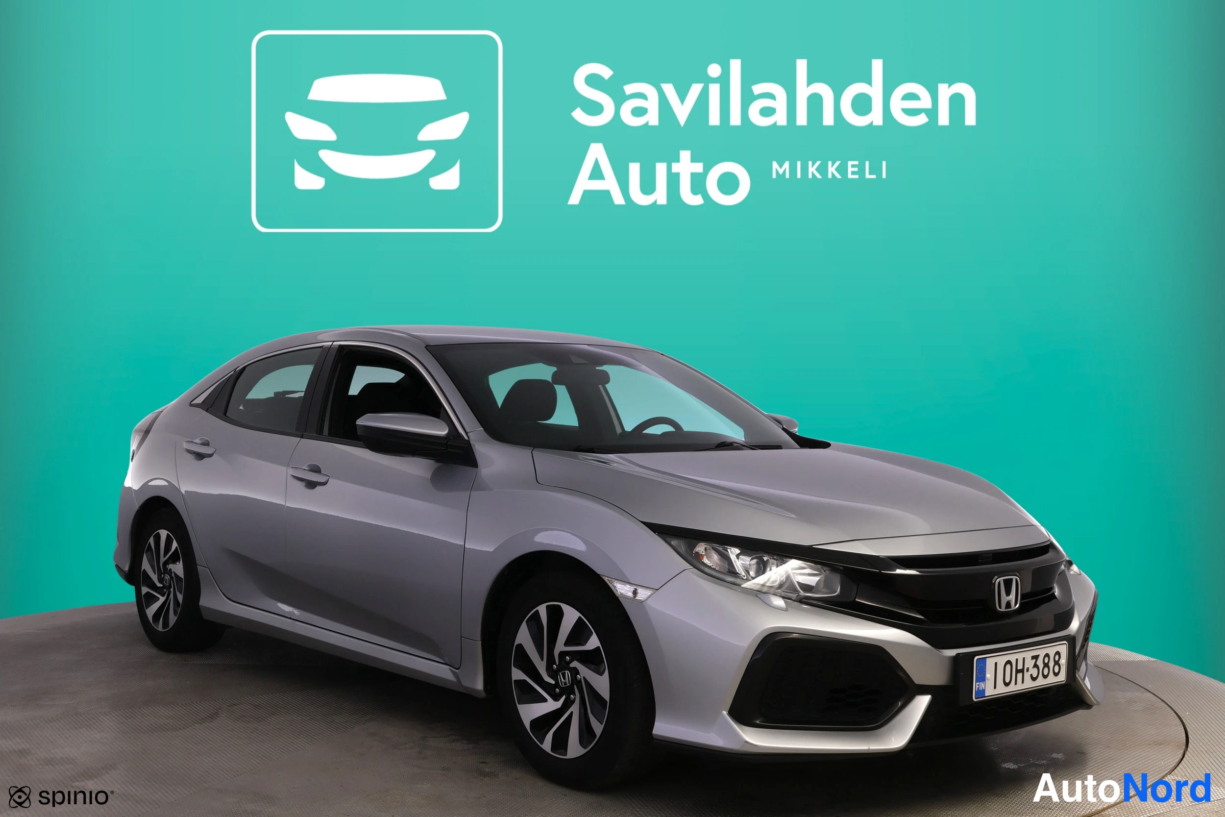 Silver Honda Civic 2018, bild 12