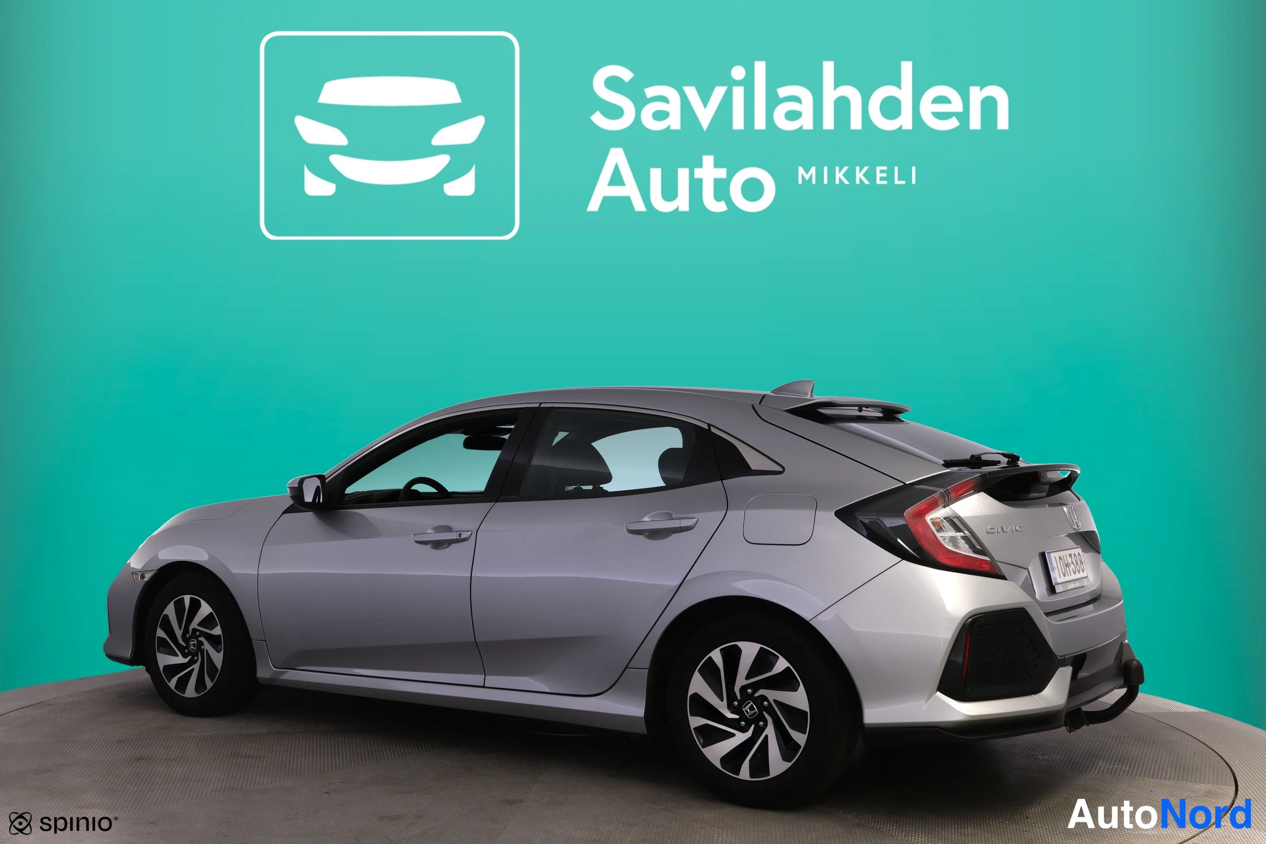 Silver Honda Civic 2018, bild 4