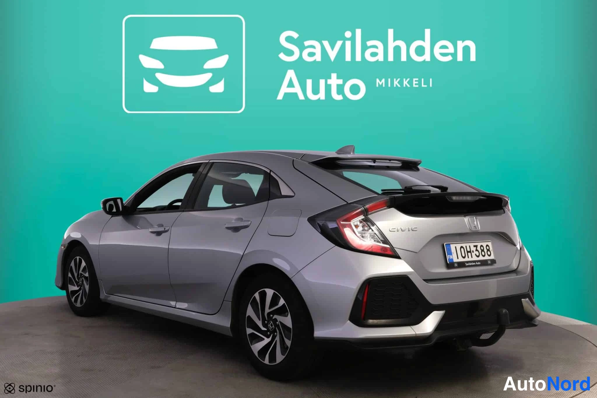 Silver Honda Civic 2018, bild 5