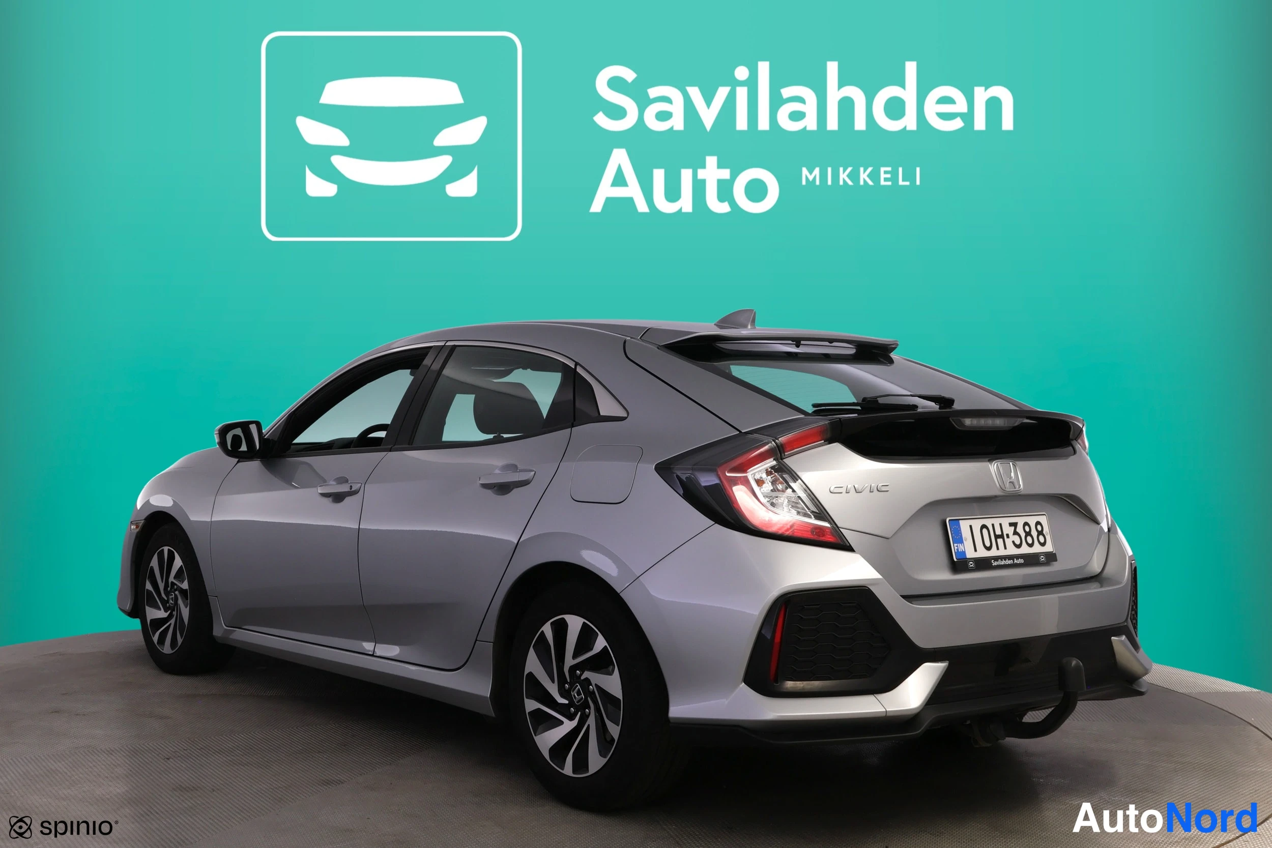Silver Honda Civic 2018, bild 6