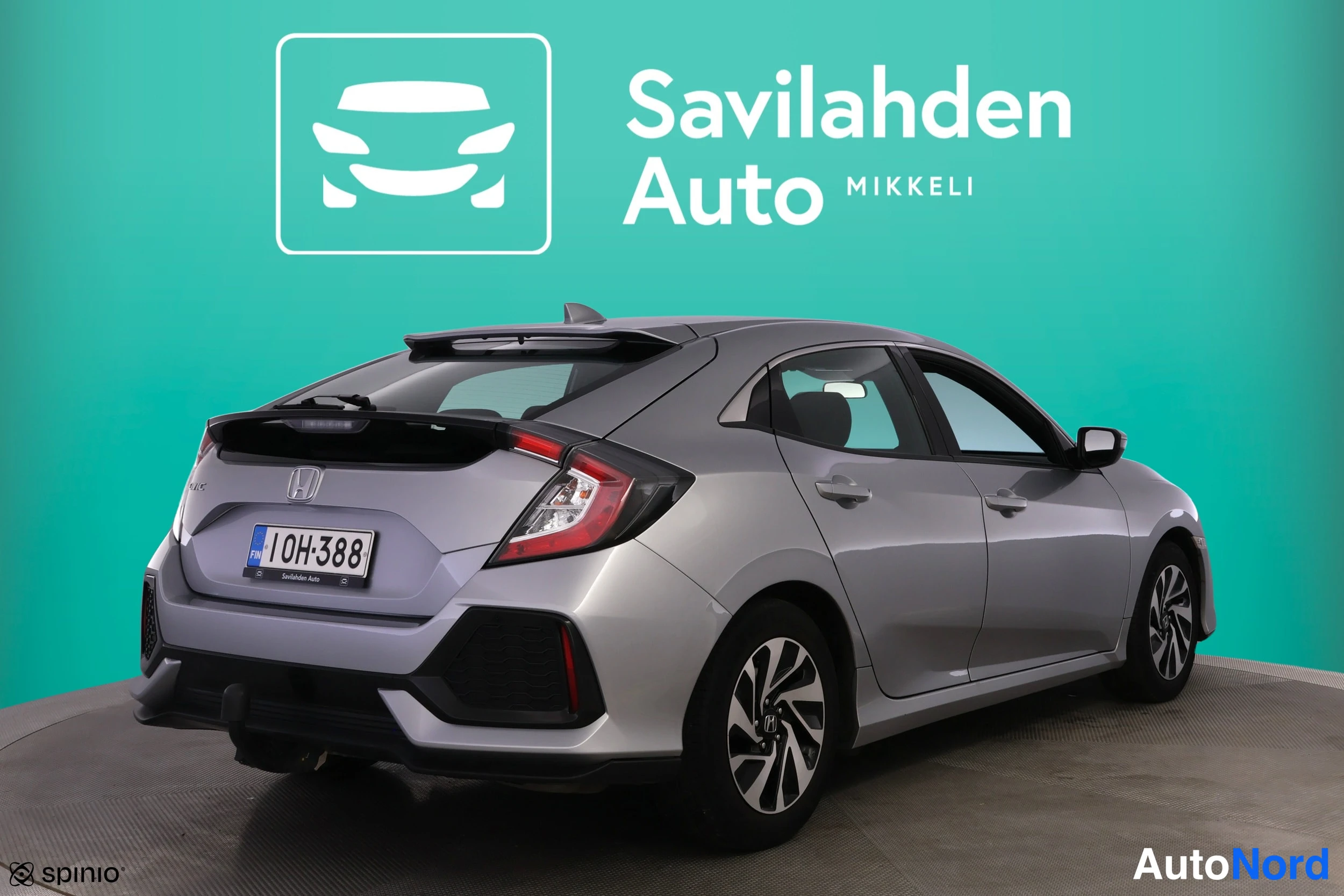 Silver Honda Civic 2018, bild 8