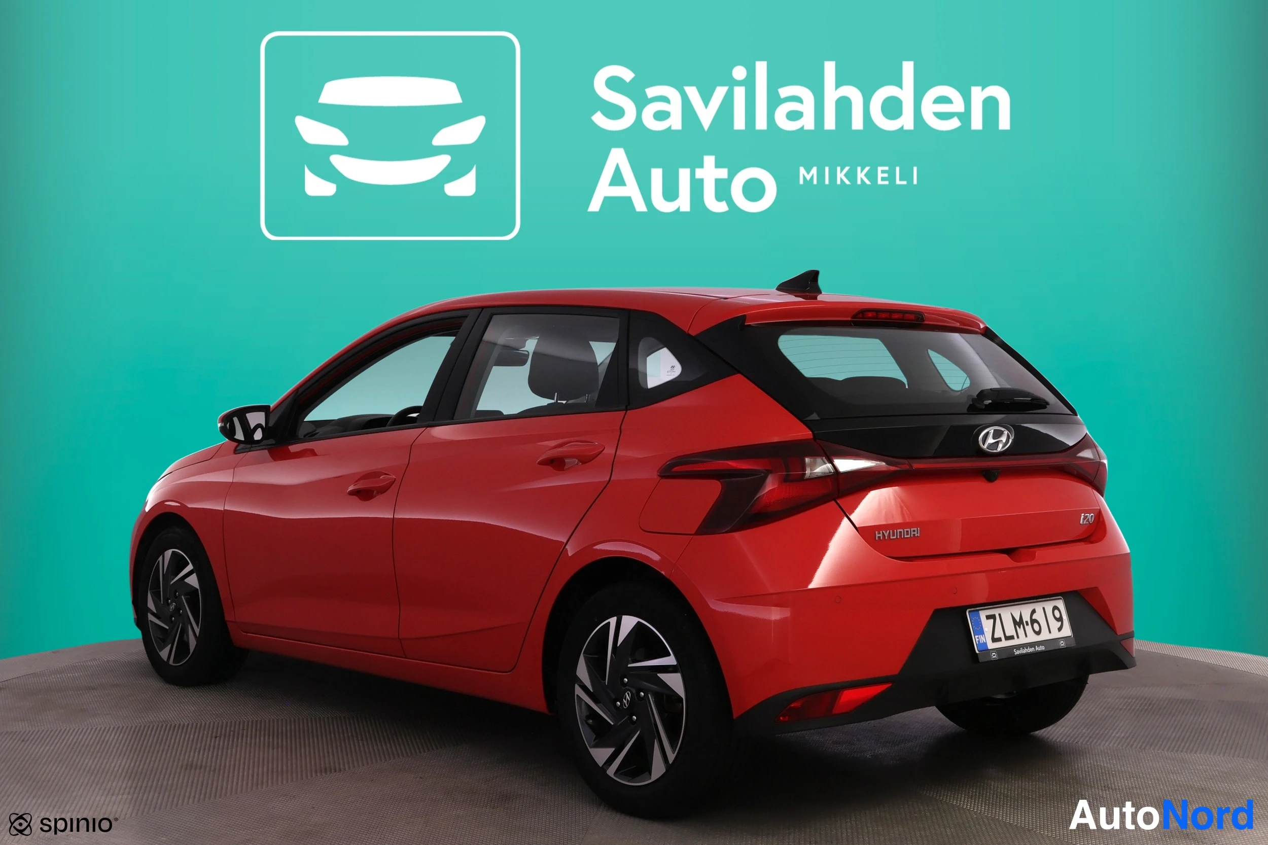 Röd Hyundai i20 2021, bild 11