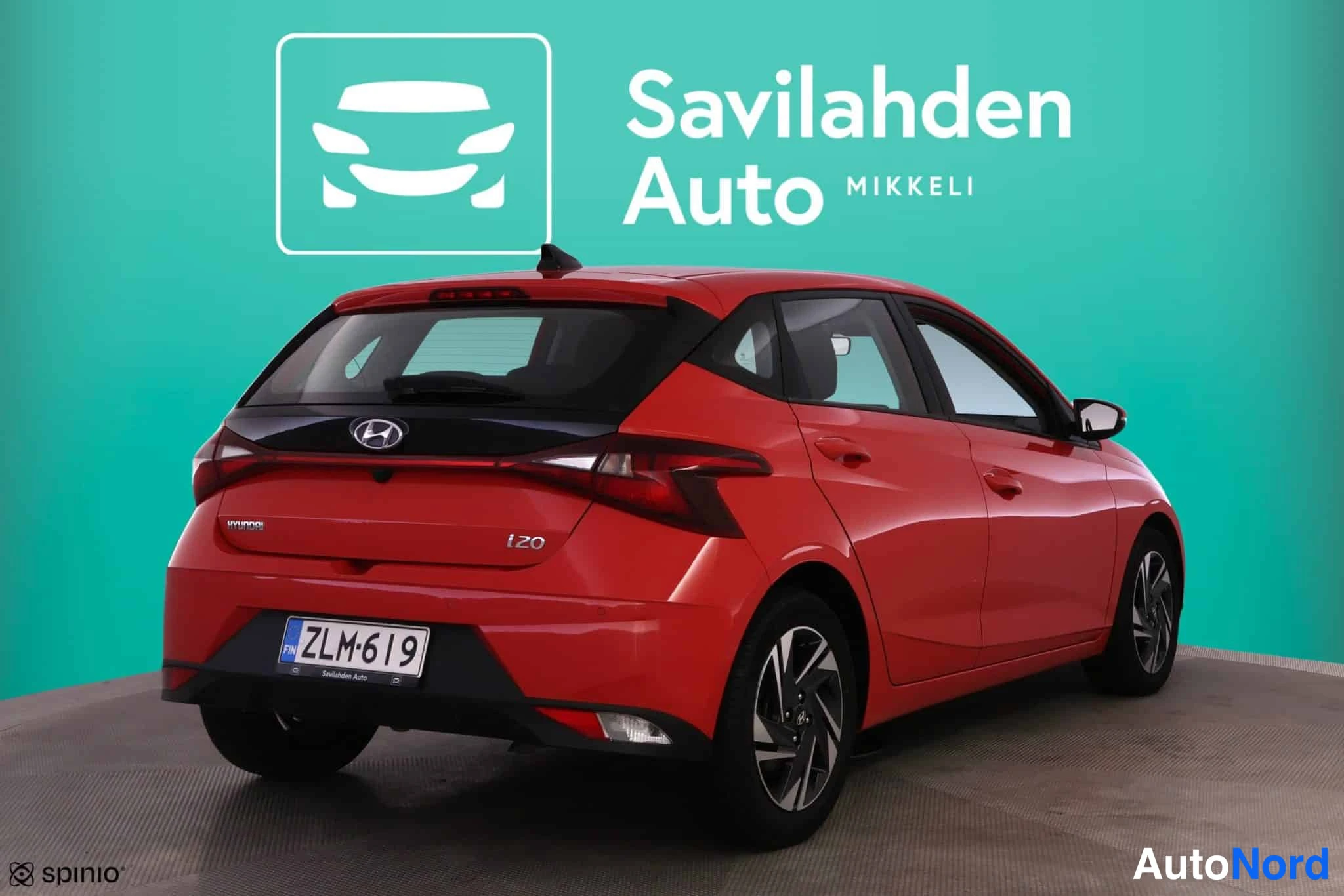 Röd Hyundai i20 2021, bild 5