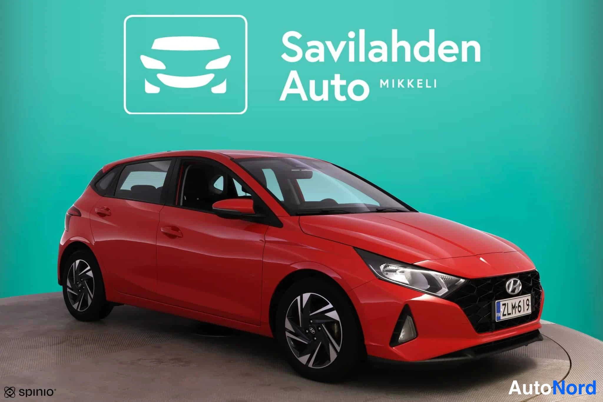 Röd Hyundai i20 2021, bild 6