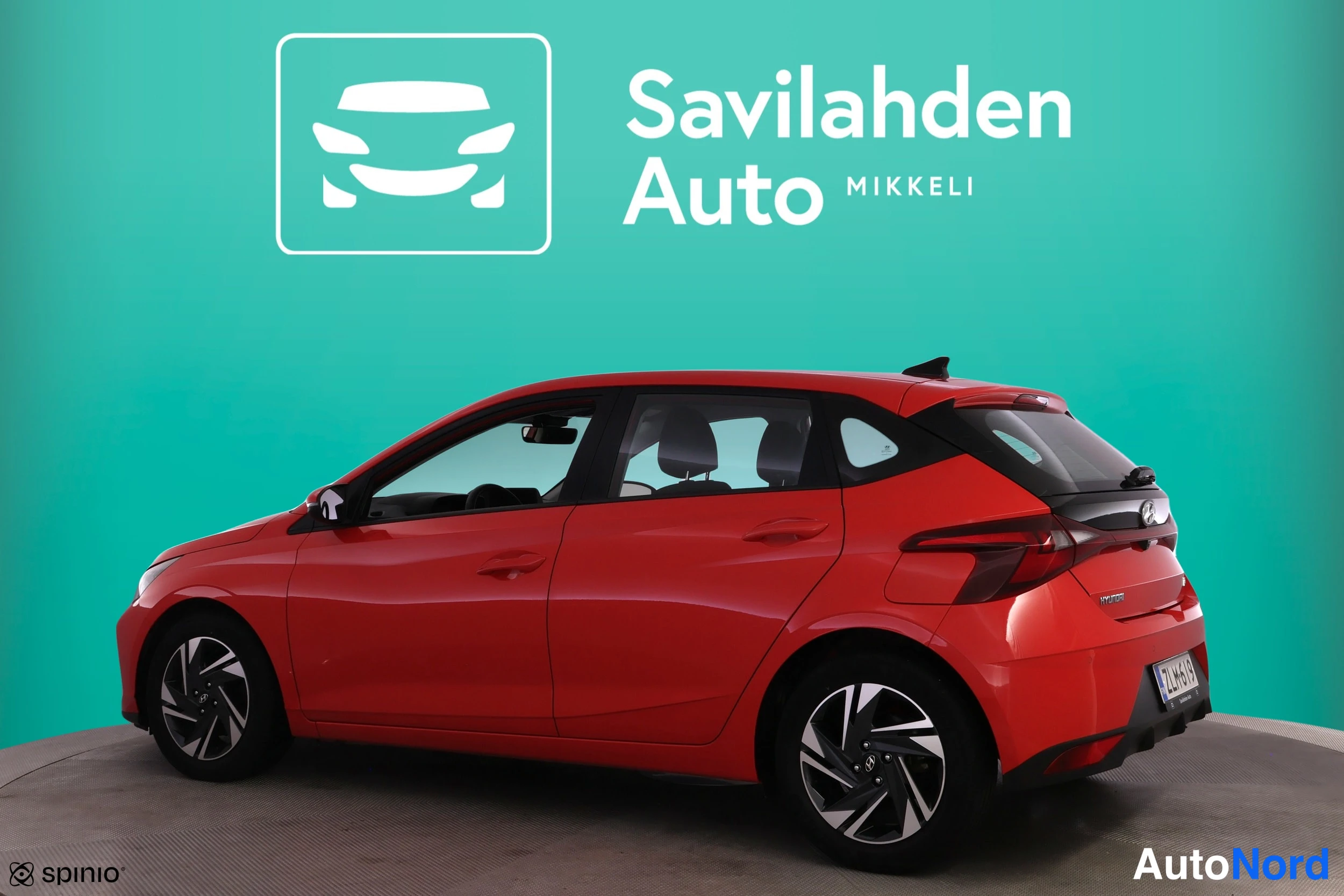 Röd Hyundai i20 2021, bild 9