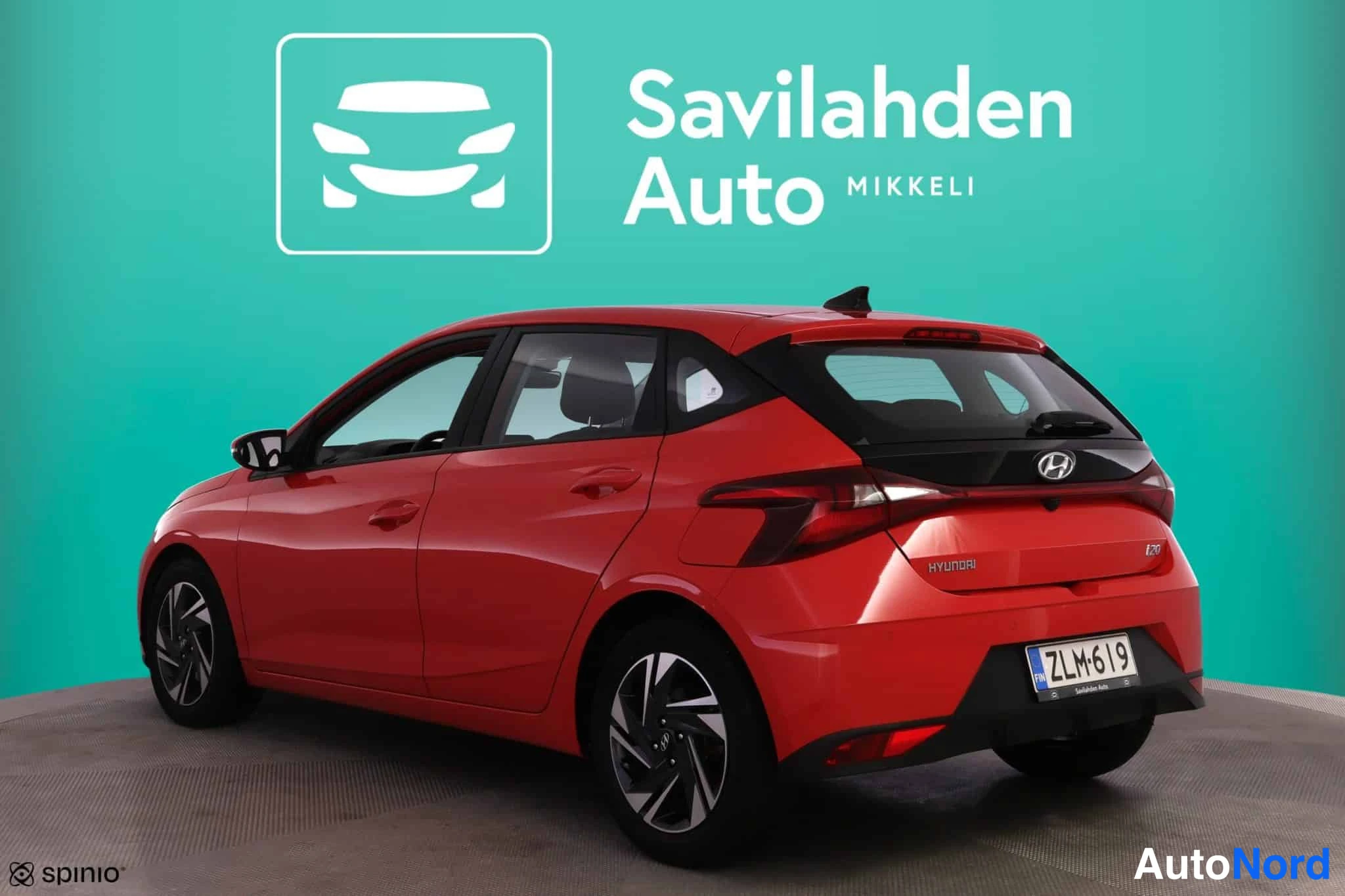 Röd Hyundai i20 2021, bild 10