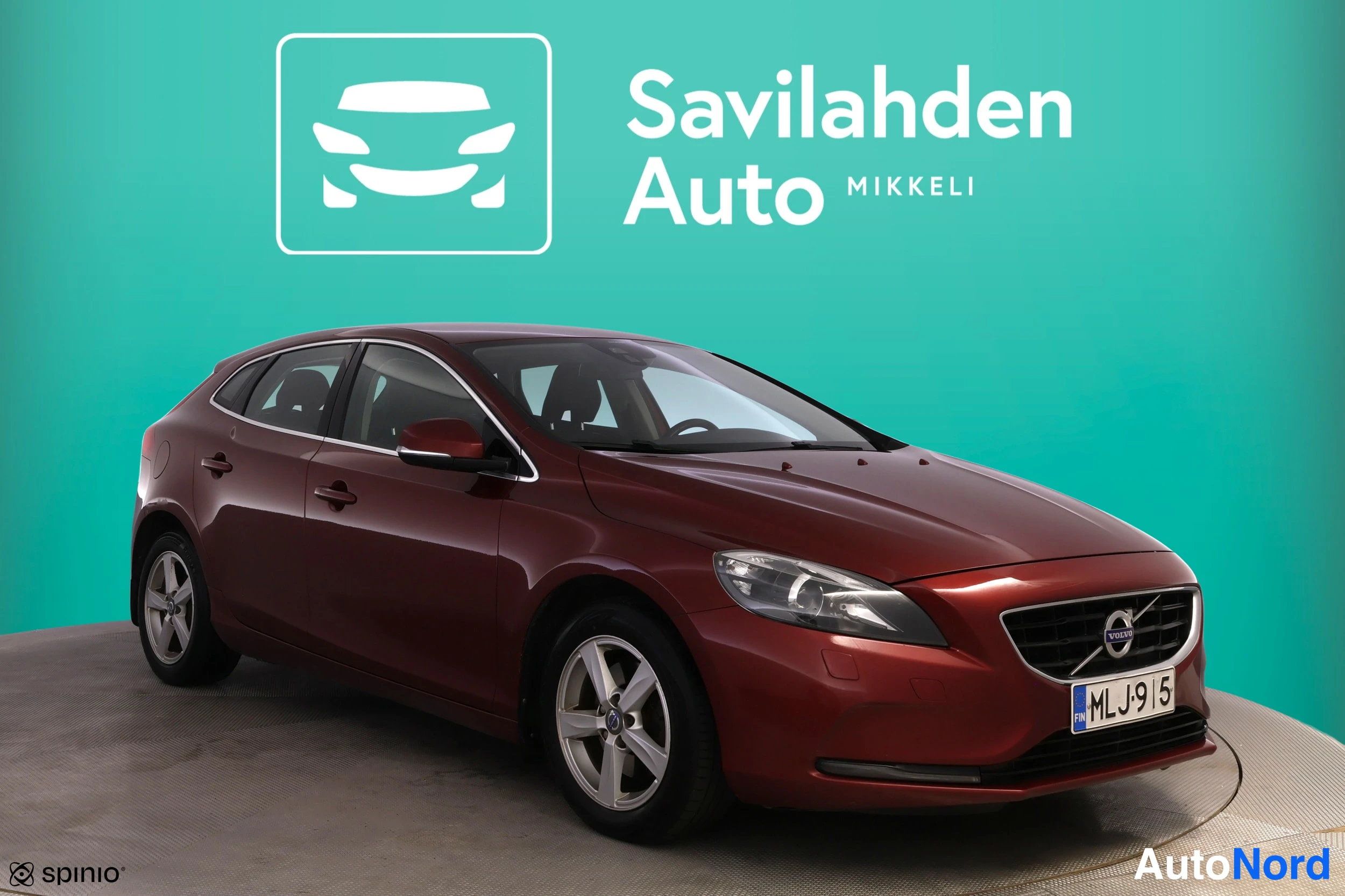 Punainen Volvo V40 2013, kuva 12